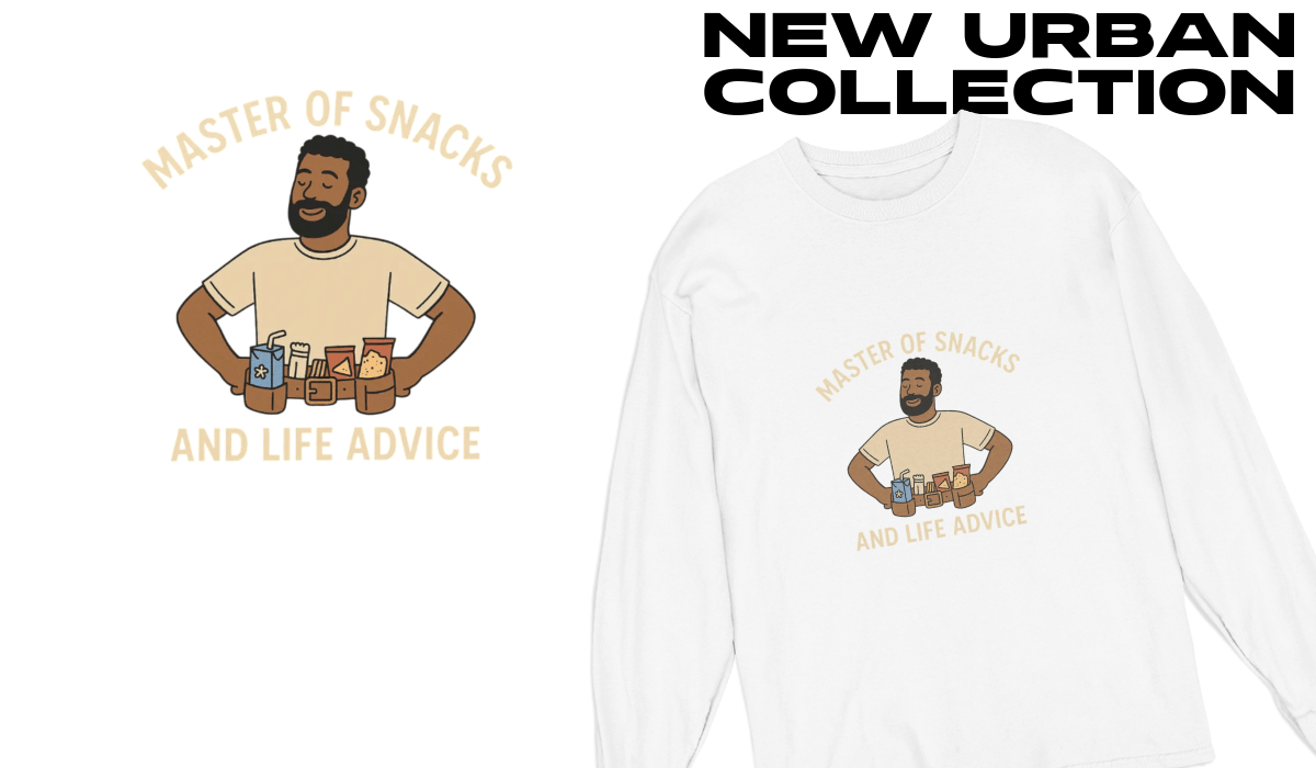 Master of Snacks Long Sleeve Tee - FarewellMNG Brand Clothing