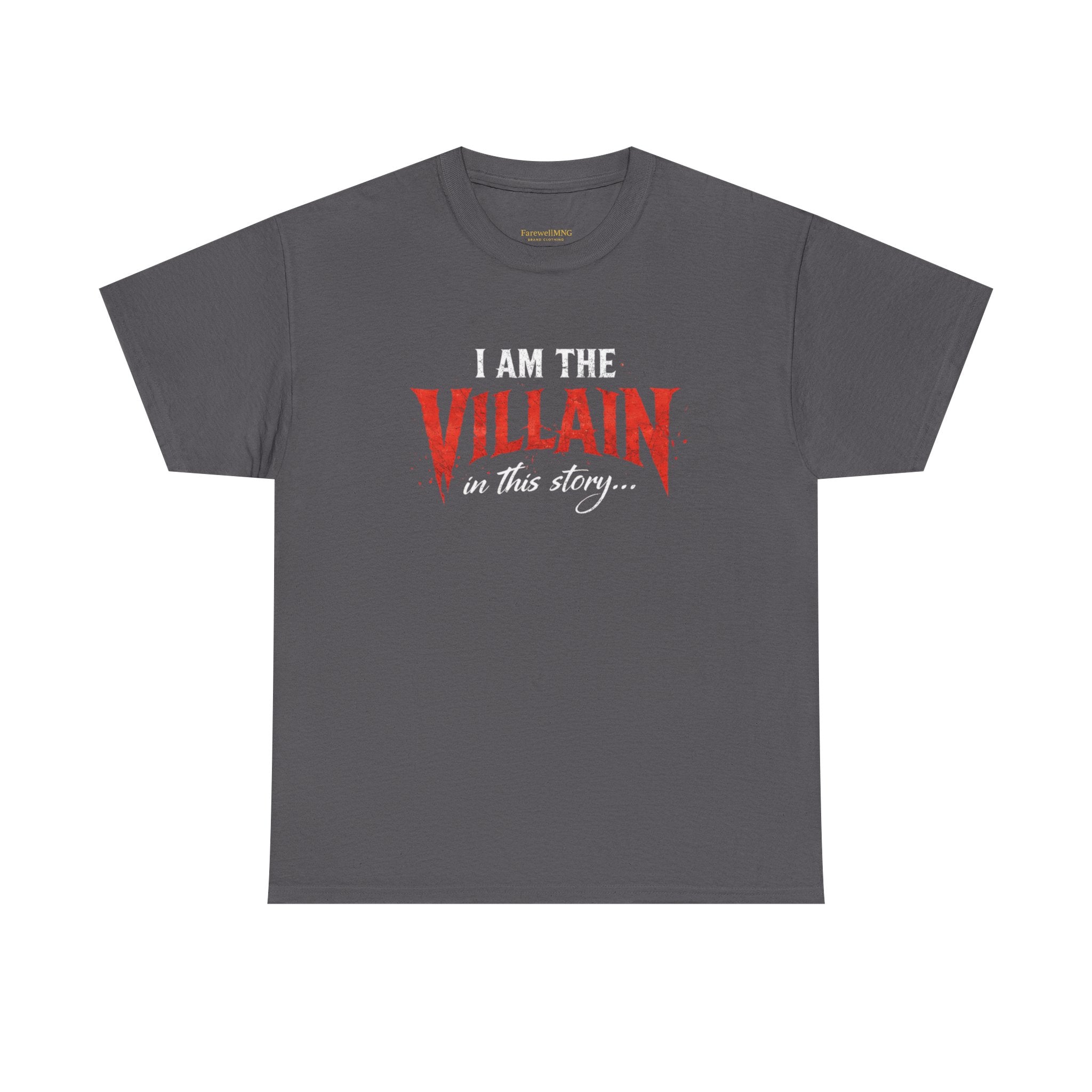 "I Am the Villain in This Story" Couple T-Shirt — Matching Graphic Tee for Partners