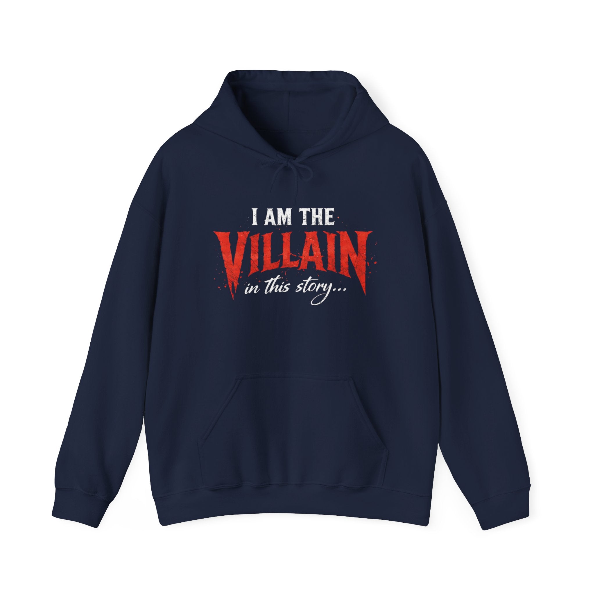 "I Am the Villain in This Story" Couple Hoodie — Matching Partner Sweatshirt