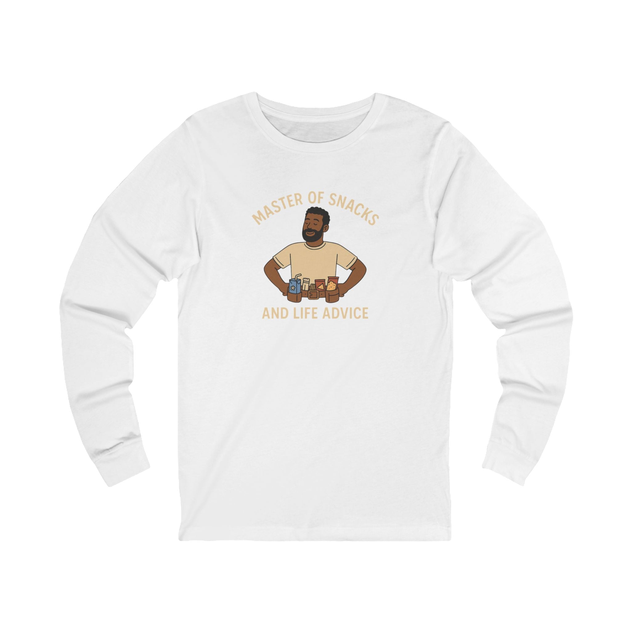 Master of Snacks Long Sleeve Tee - FarewellMNG Brand Clothing