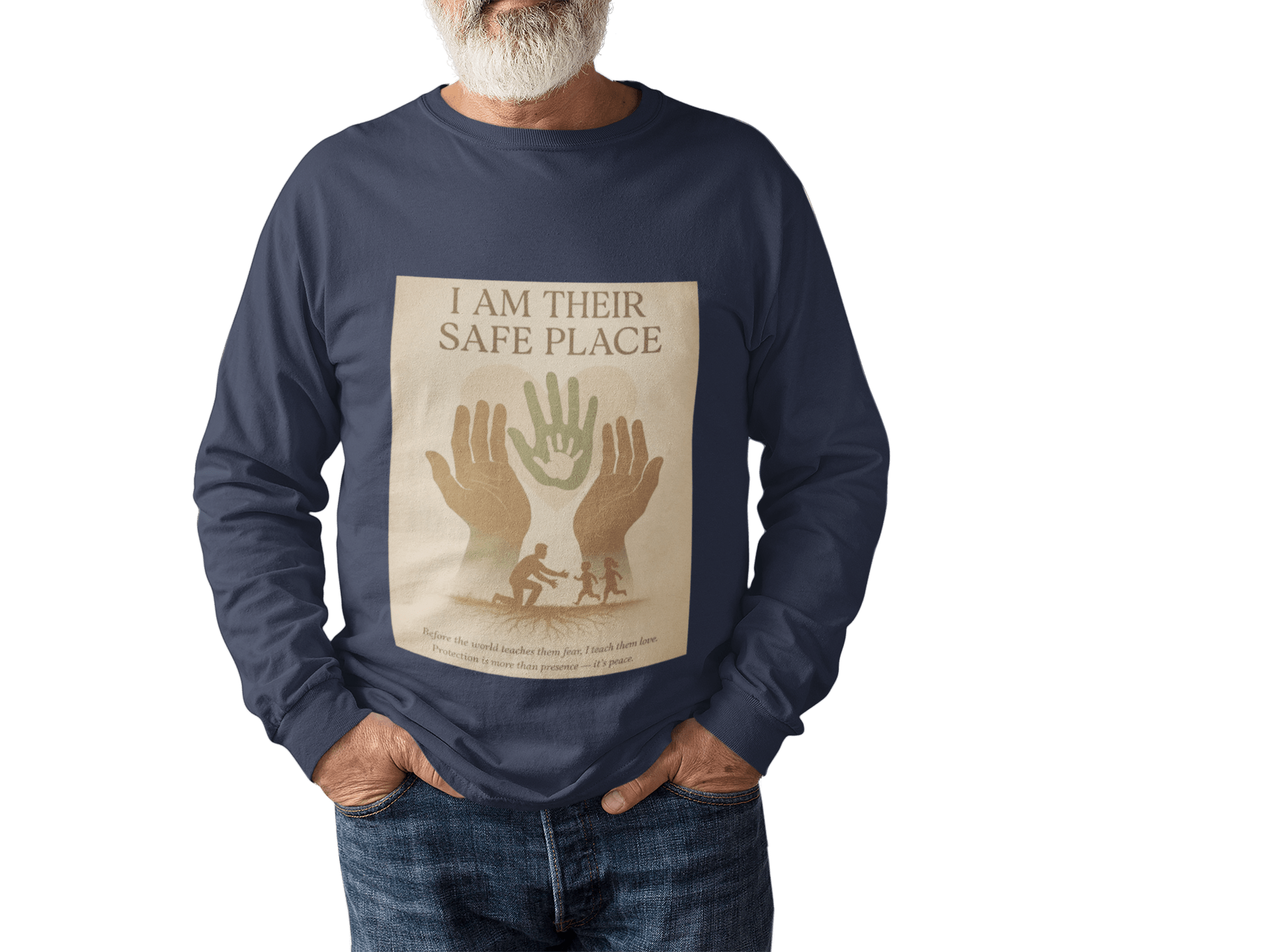 Safe Place Long Sleeve - FarewellMNG Brand Clothing