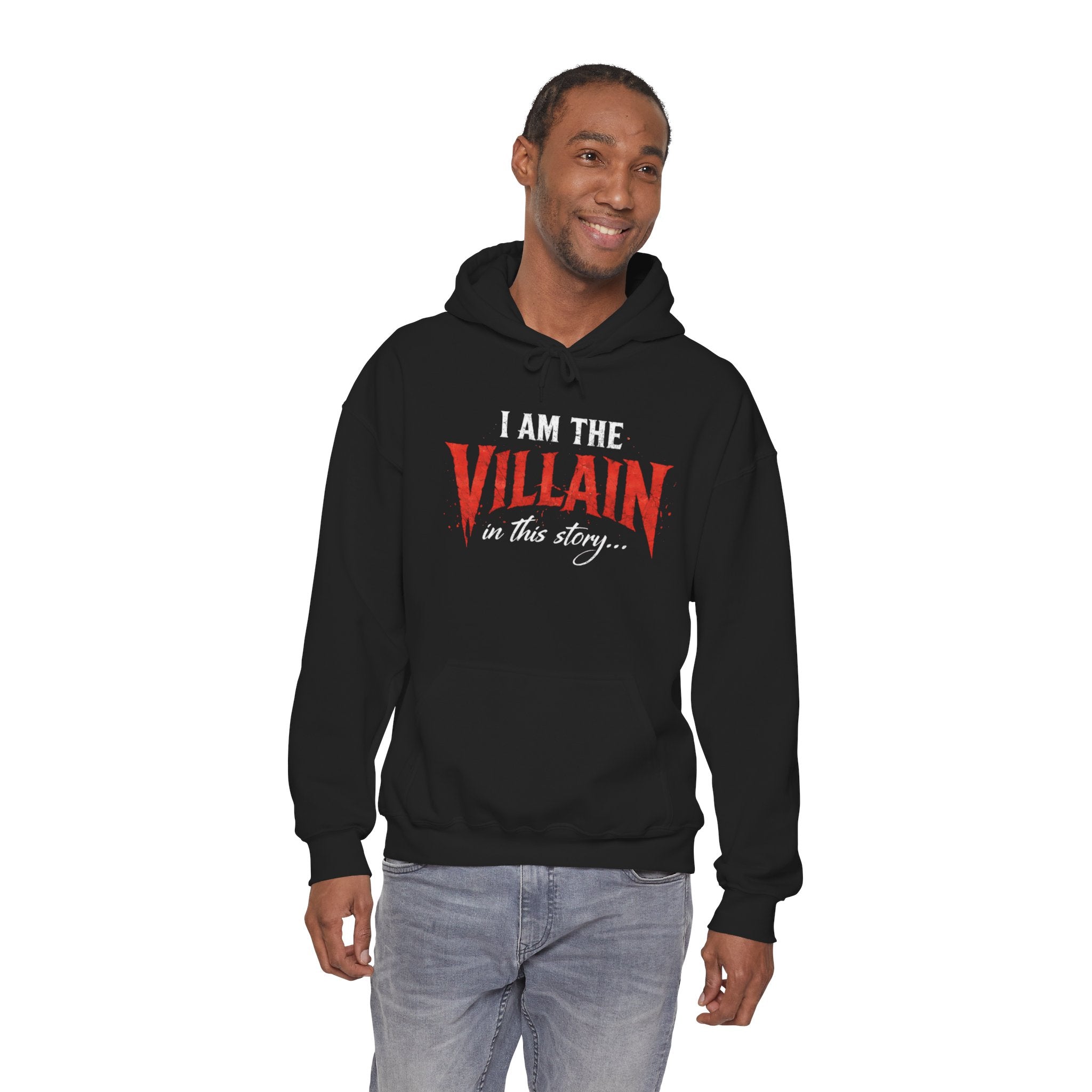 "I Am the Villain in This Story" Couple Hoodie — Matching Partner Sweatshirt