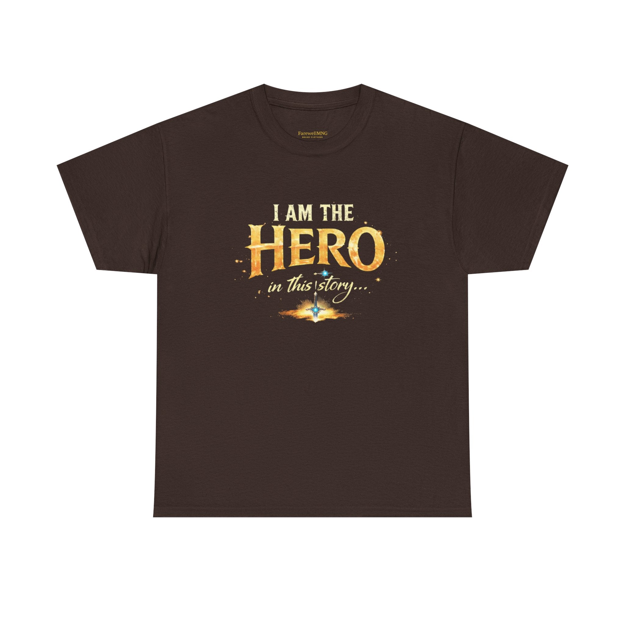 "I am the Hero of This Story" Couple T-Shirt — Matching His & Hers Tee