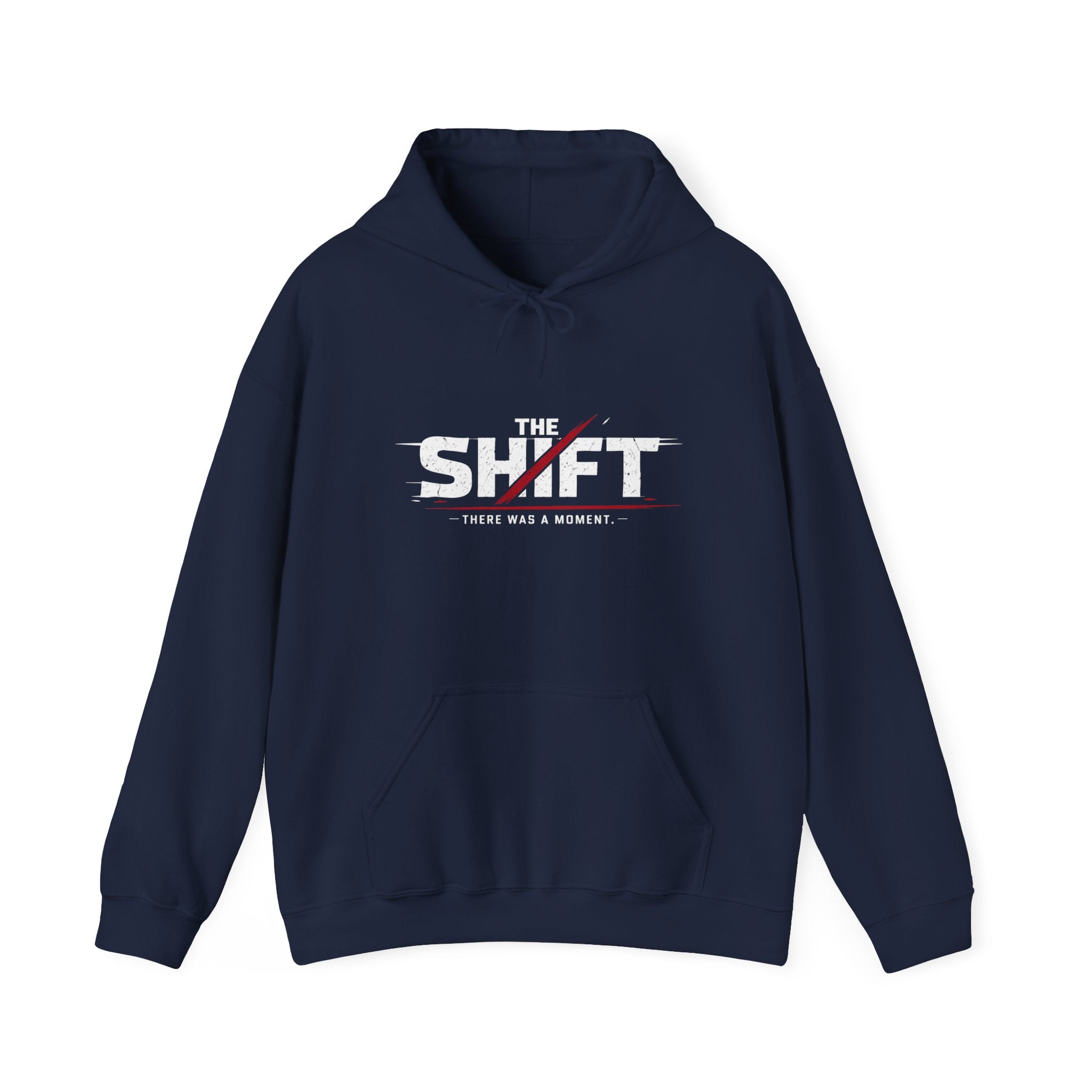 The Shift Logo Hoodie — Black Graphic Pullover