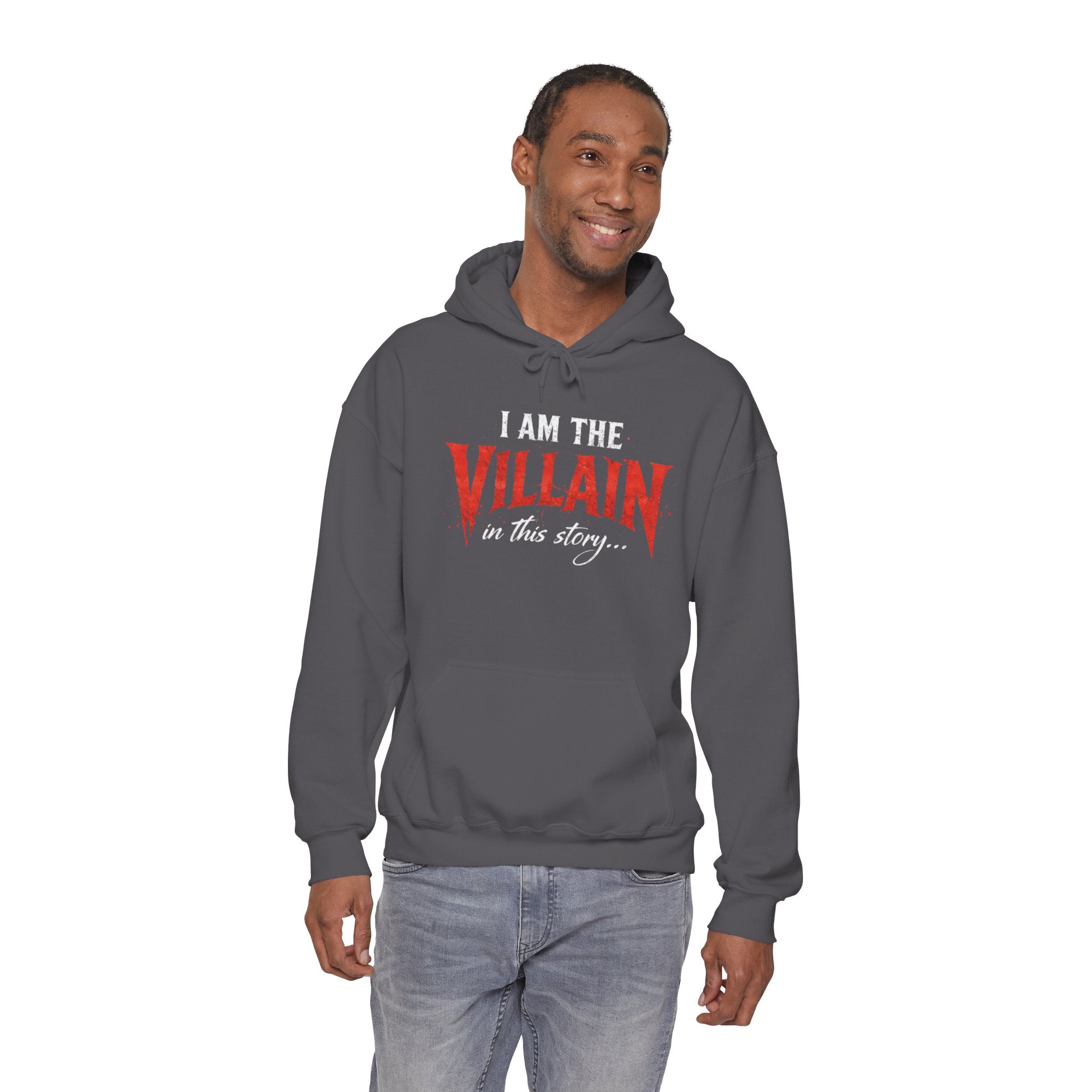 "I Am the Villain in This Story" Couple Hoodie — Matching Partner Sweatshirt