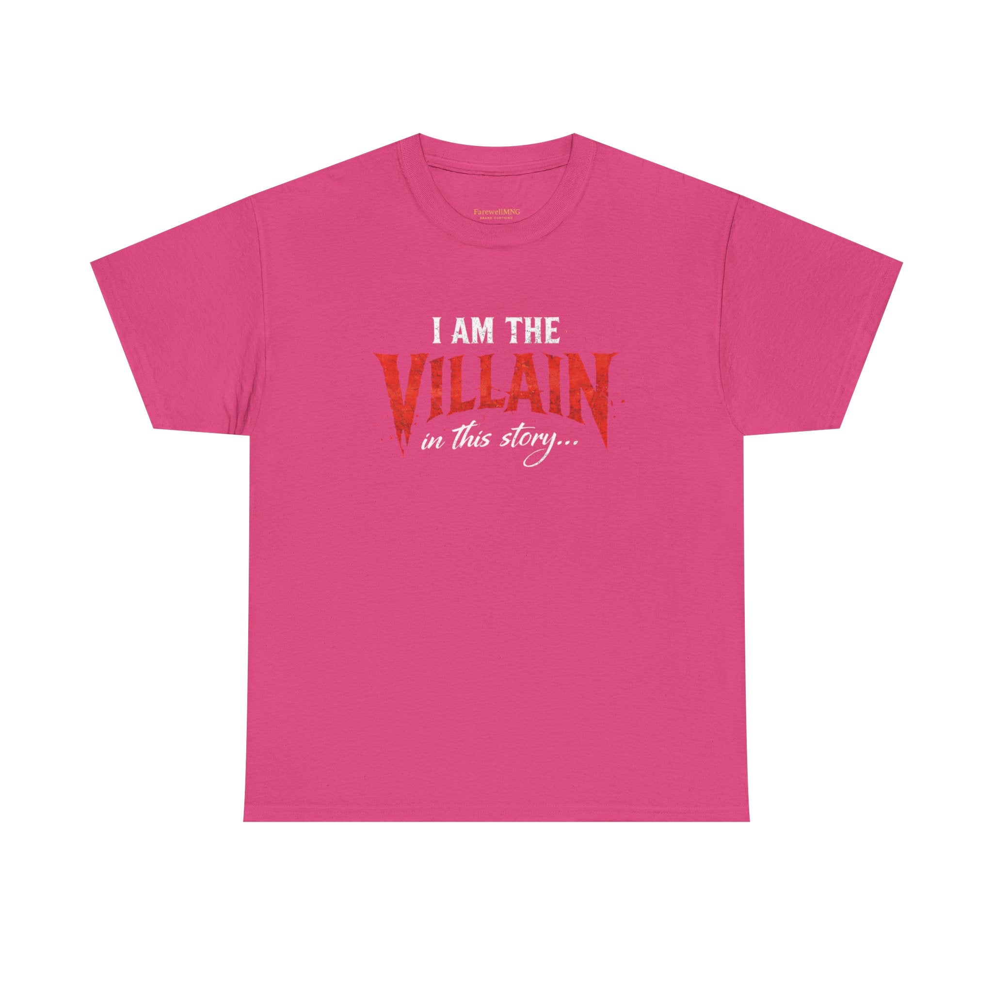 "I Am the Villain in This Story" Couple T-Shirt — Matching Graphic Tee for Partners
