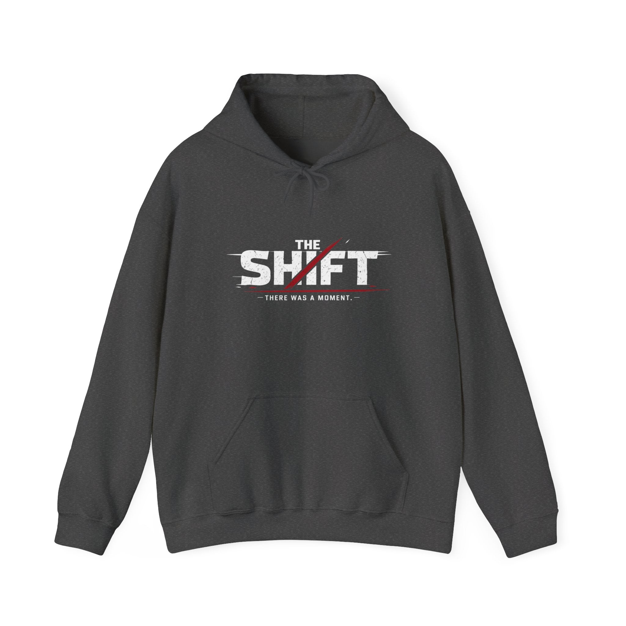 The Shift Logo Hoodie — Black Graphic Pullover