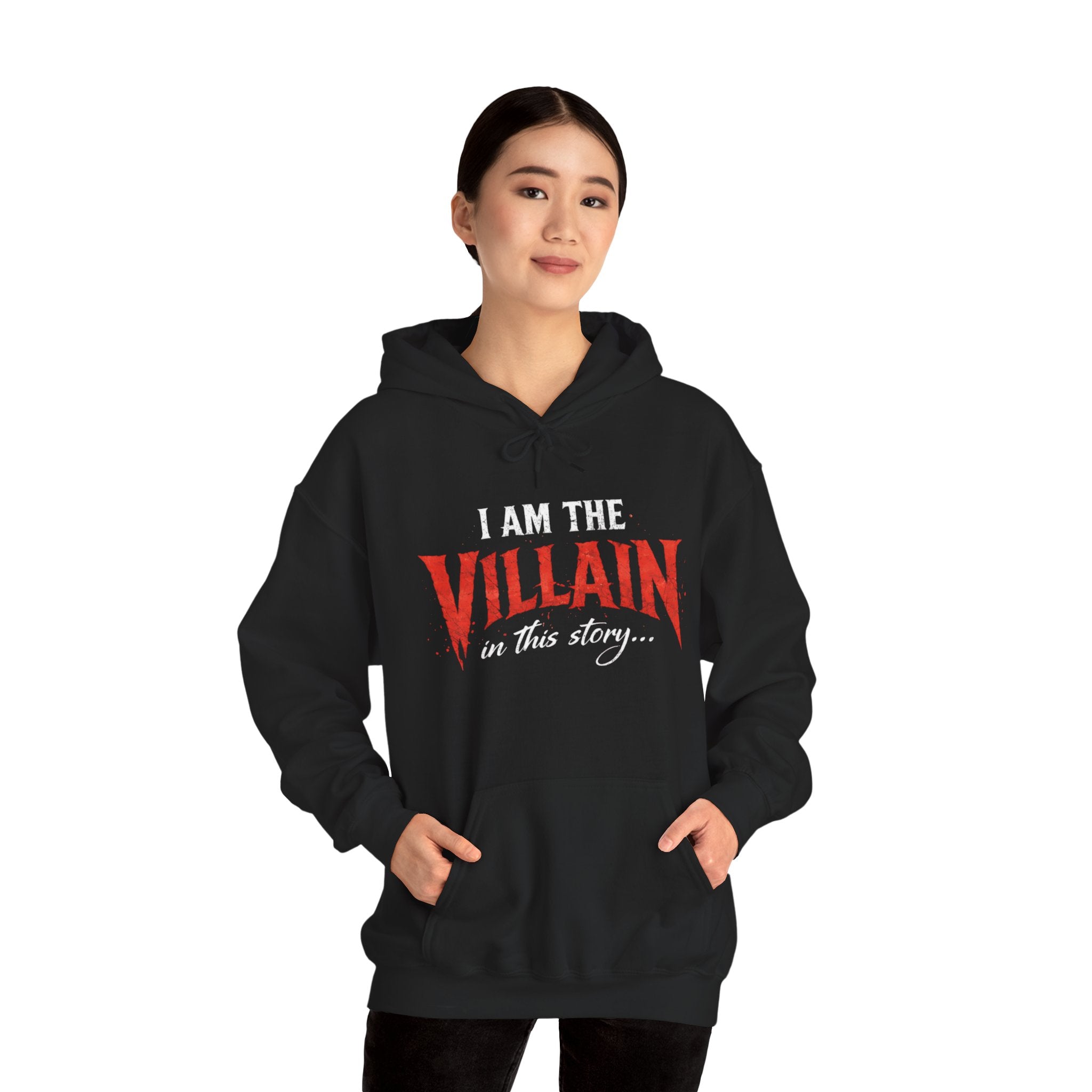 "I Am the Villain in This Story" Couple Hoodie — Matching Partner Sweatshirt