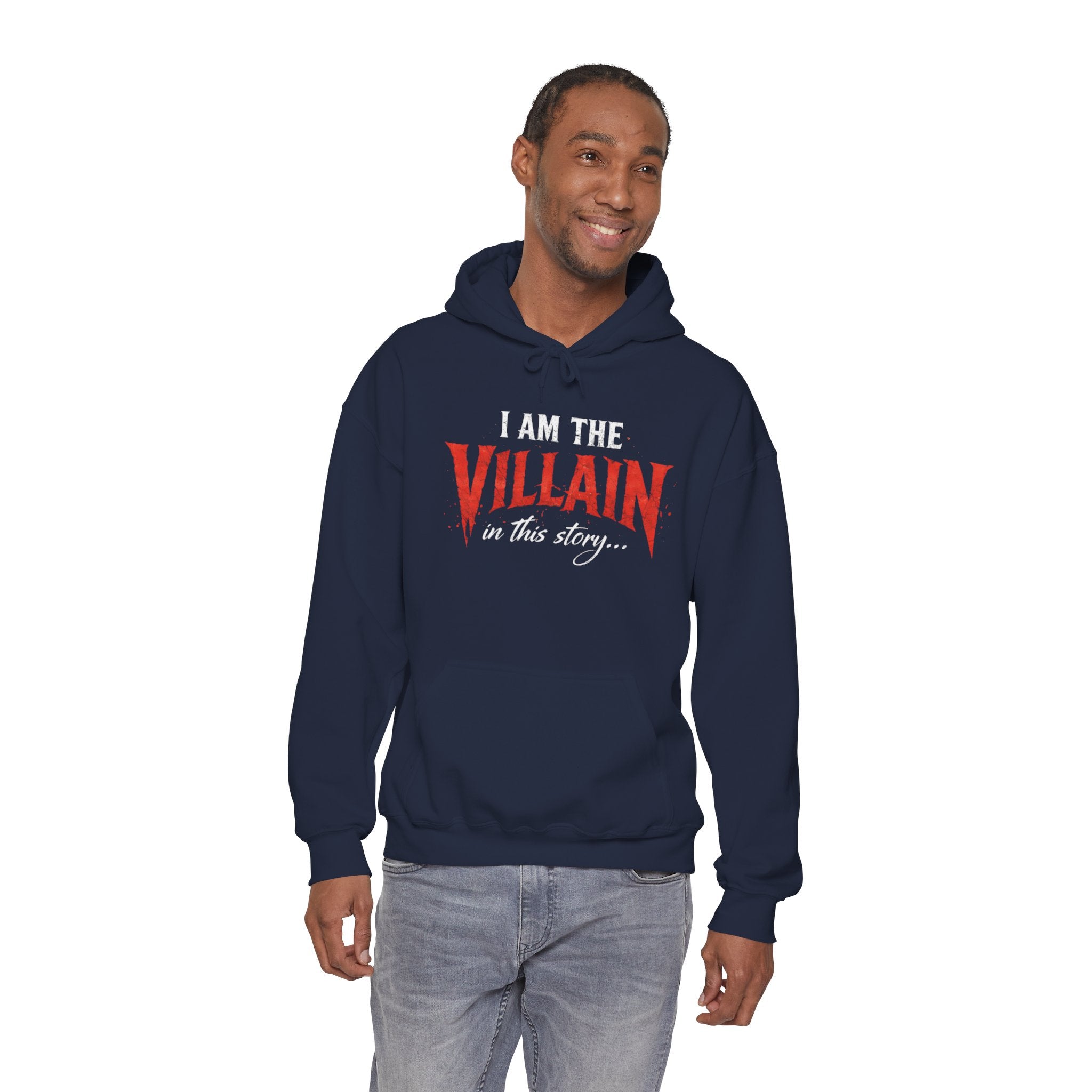 "I Am the Villain in This Story" Couple Hoodie — Matching Partner Sweatshirt