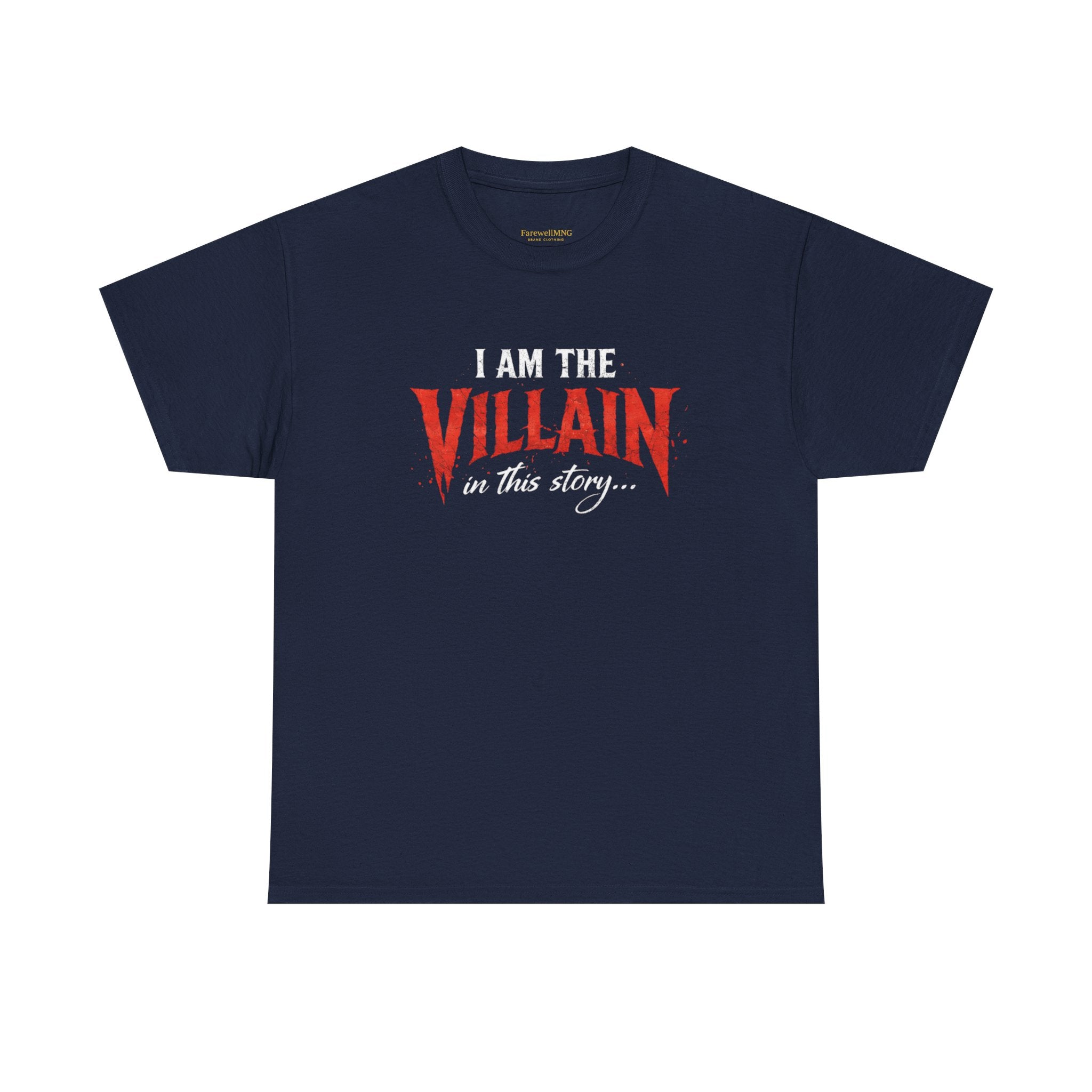"I Am the Villain in This Story" Couple T-Shirt — Matching Graphic Tee for Partners