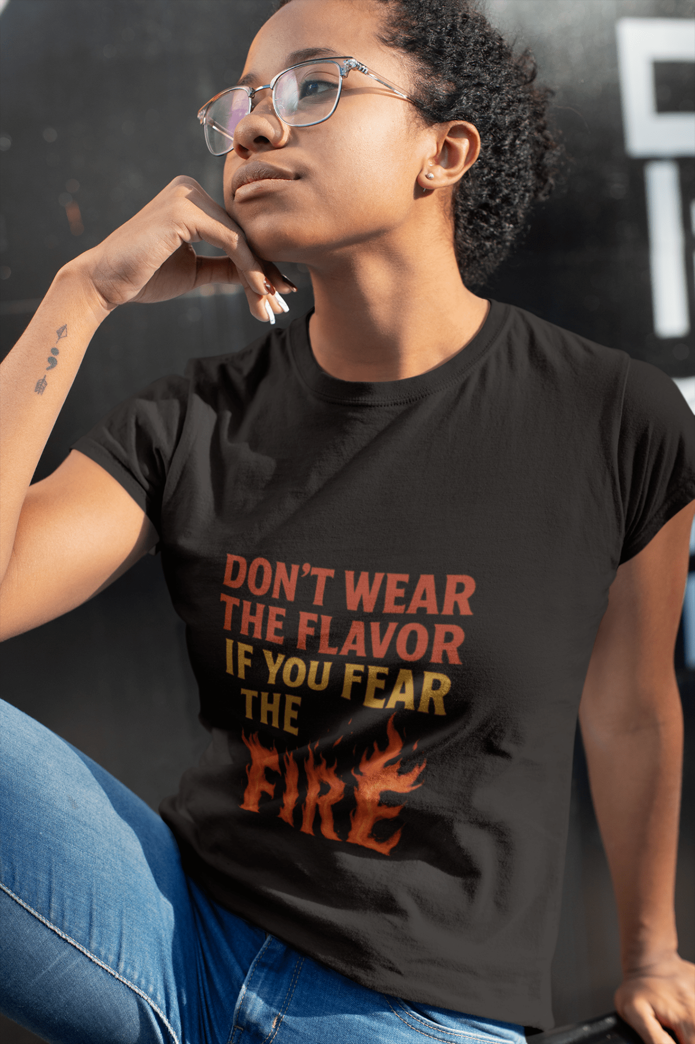 Don't Wear the Flavor Unisex Tee - FarewellMNG Brand Clothing