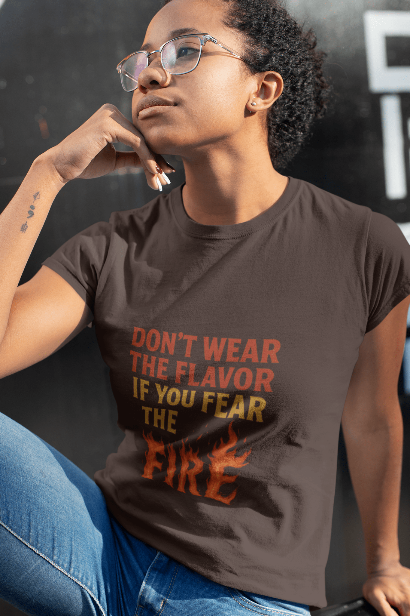 Don't Wear the Flavor Unisex Tee - FarewellMNG Brand Clothing