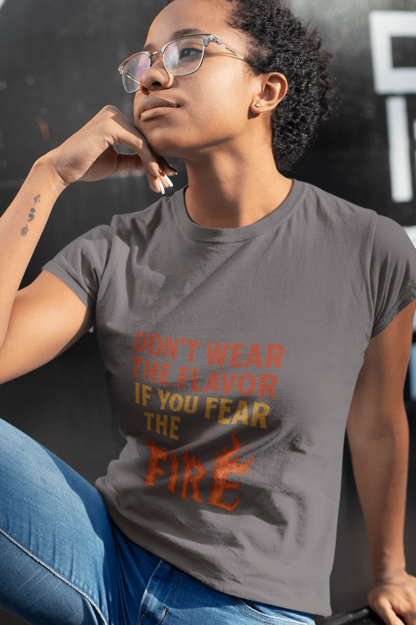 Don't Wear the Flavor Unisex Tee - FarewellMNG Brand Clothing