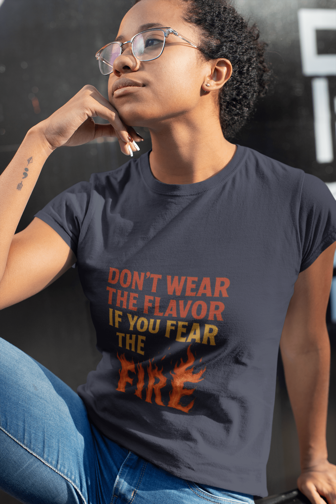 Don't Wear the Flavor Unisex Tee - FarewellMNG Brand Clothing