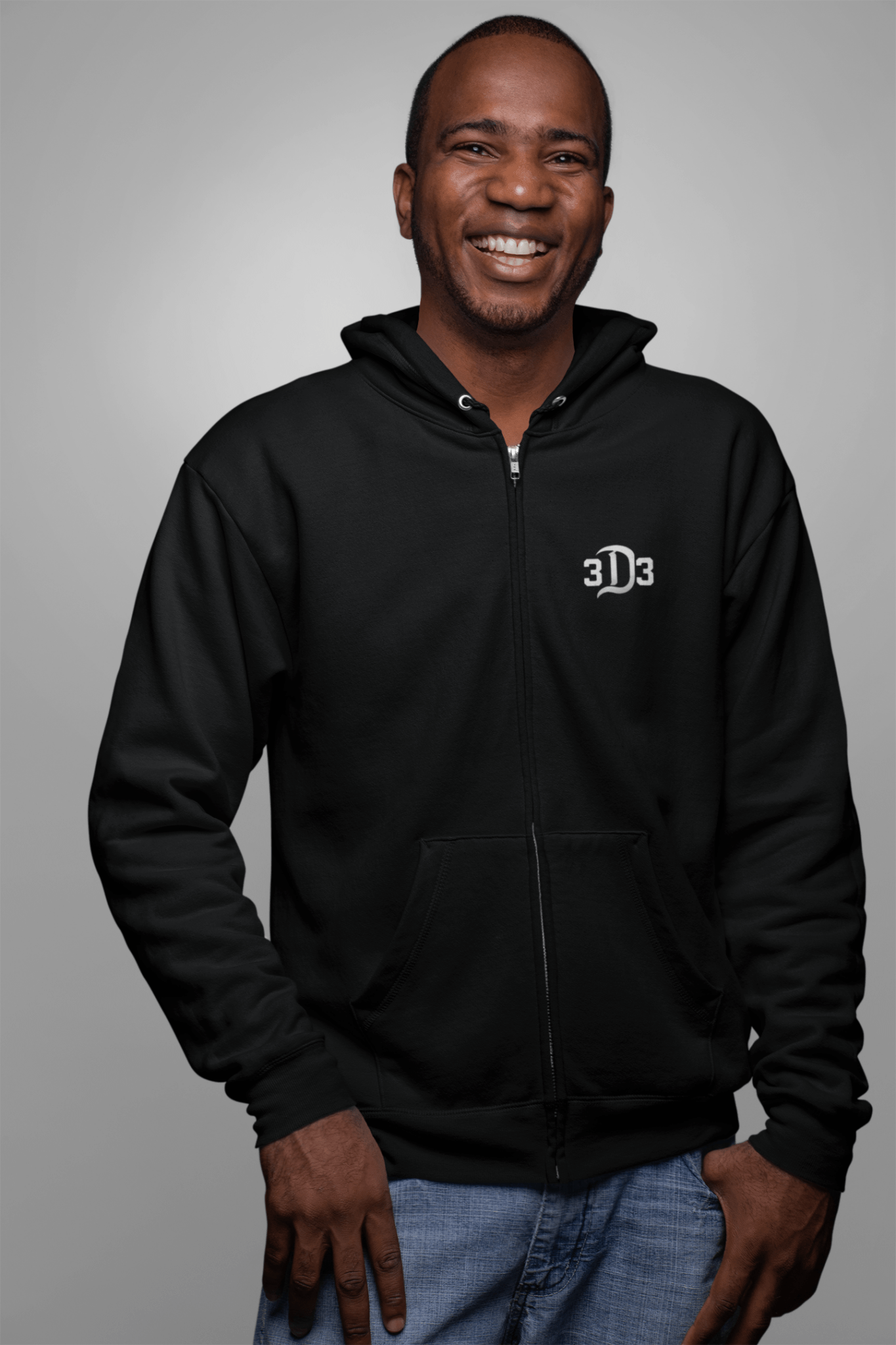 Detroit Legacy 313 Zip Up Hoodie - FarewellMNG Brand Clothing