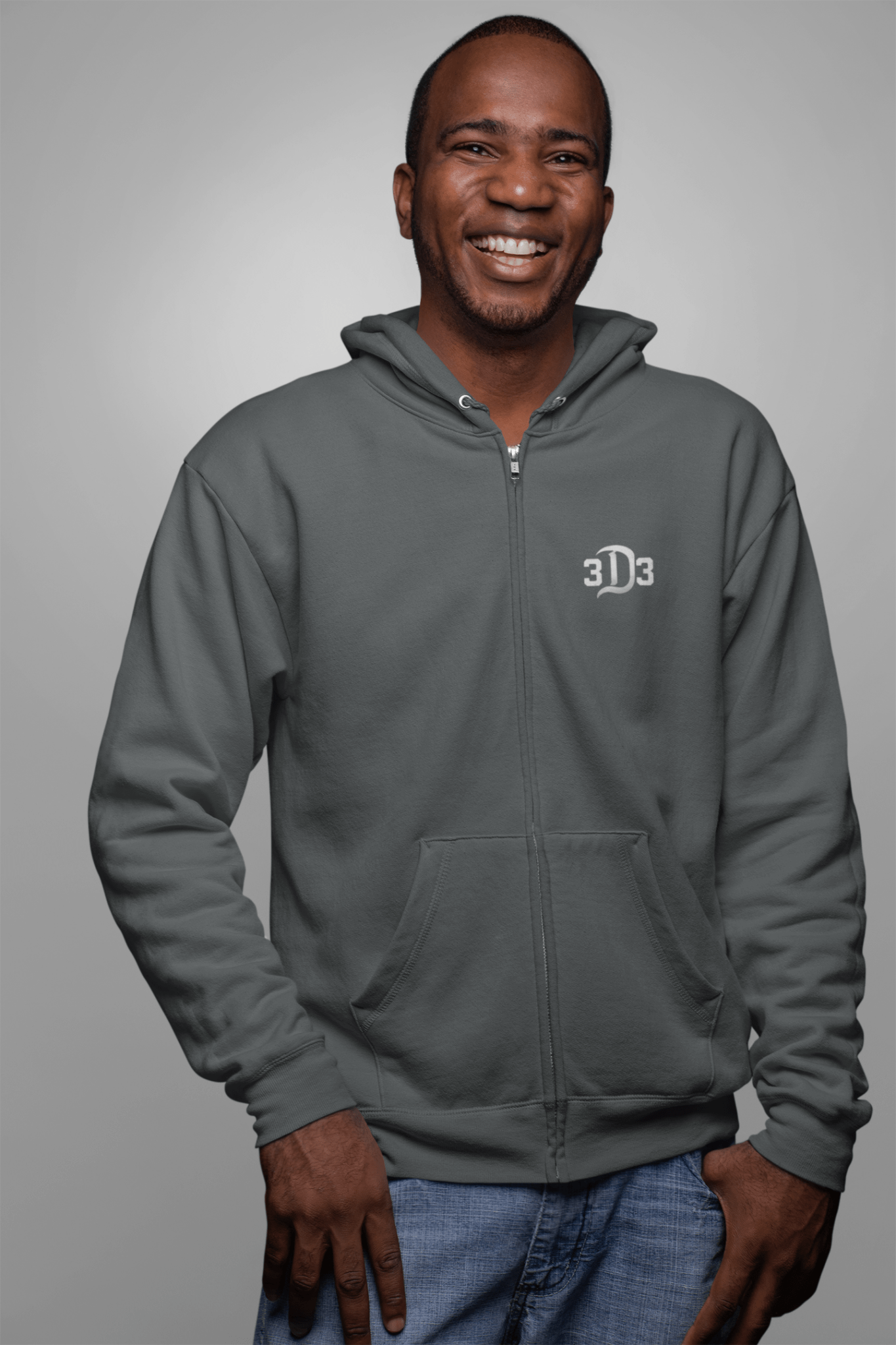Detroit Legacy 313 Zip Up Hoodie - FarewellMNG Brand Clothing