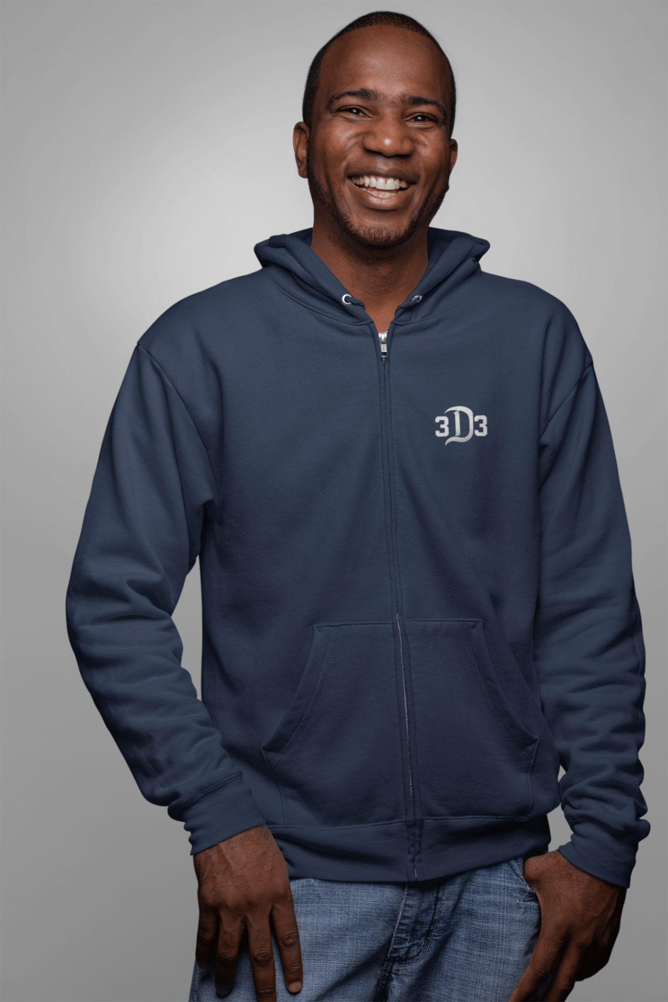 Detroit Legacy 313 Zip Up Hoodie - FarewellMNG Brand Clothing