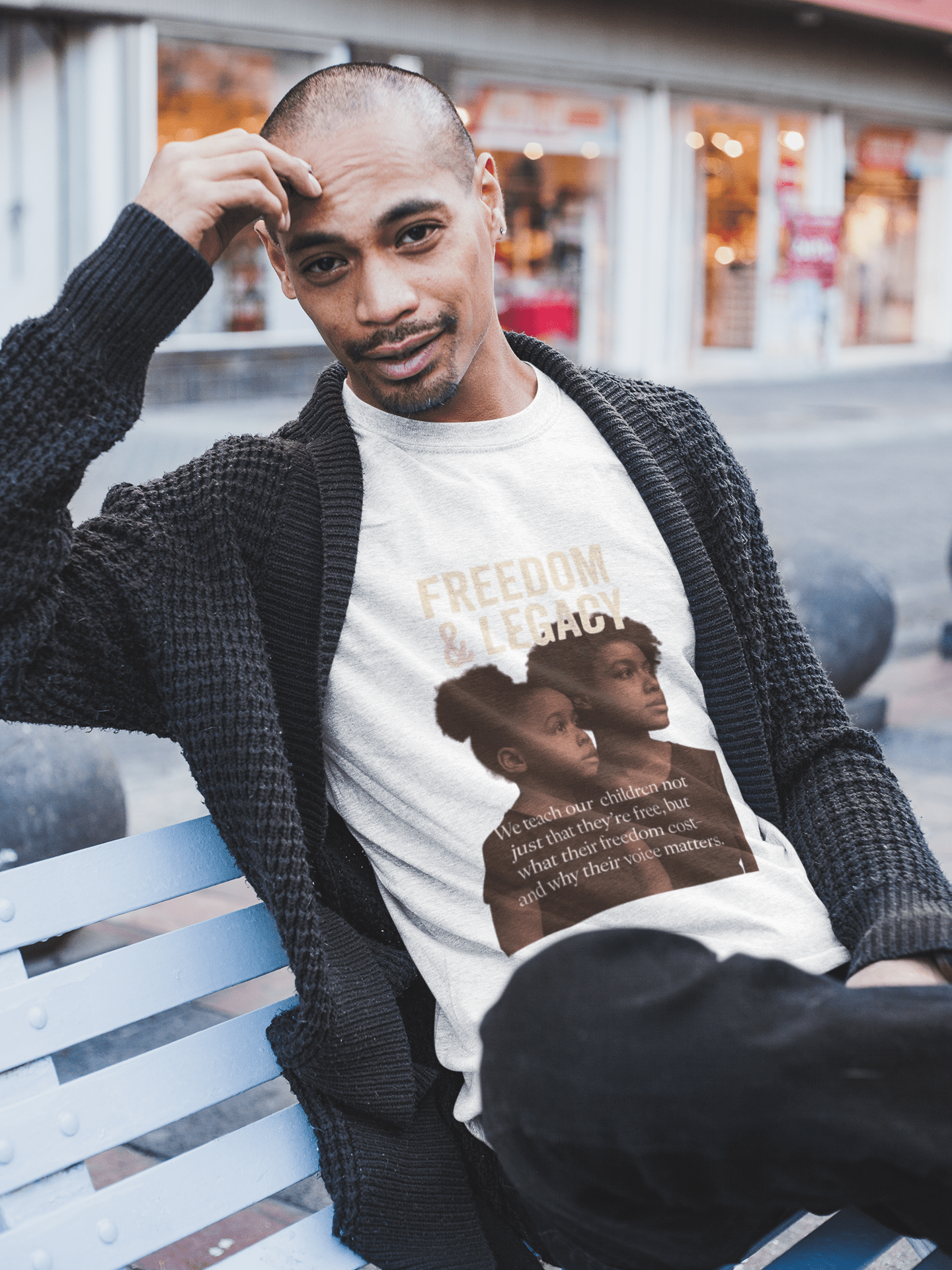 Mother and Daughter Unisex Long Sleeve Tee - Freedom and Legacy Design - FarewellMNG Brand Clothing