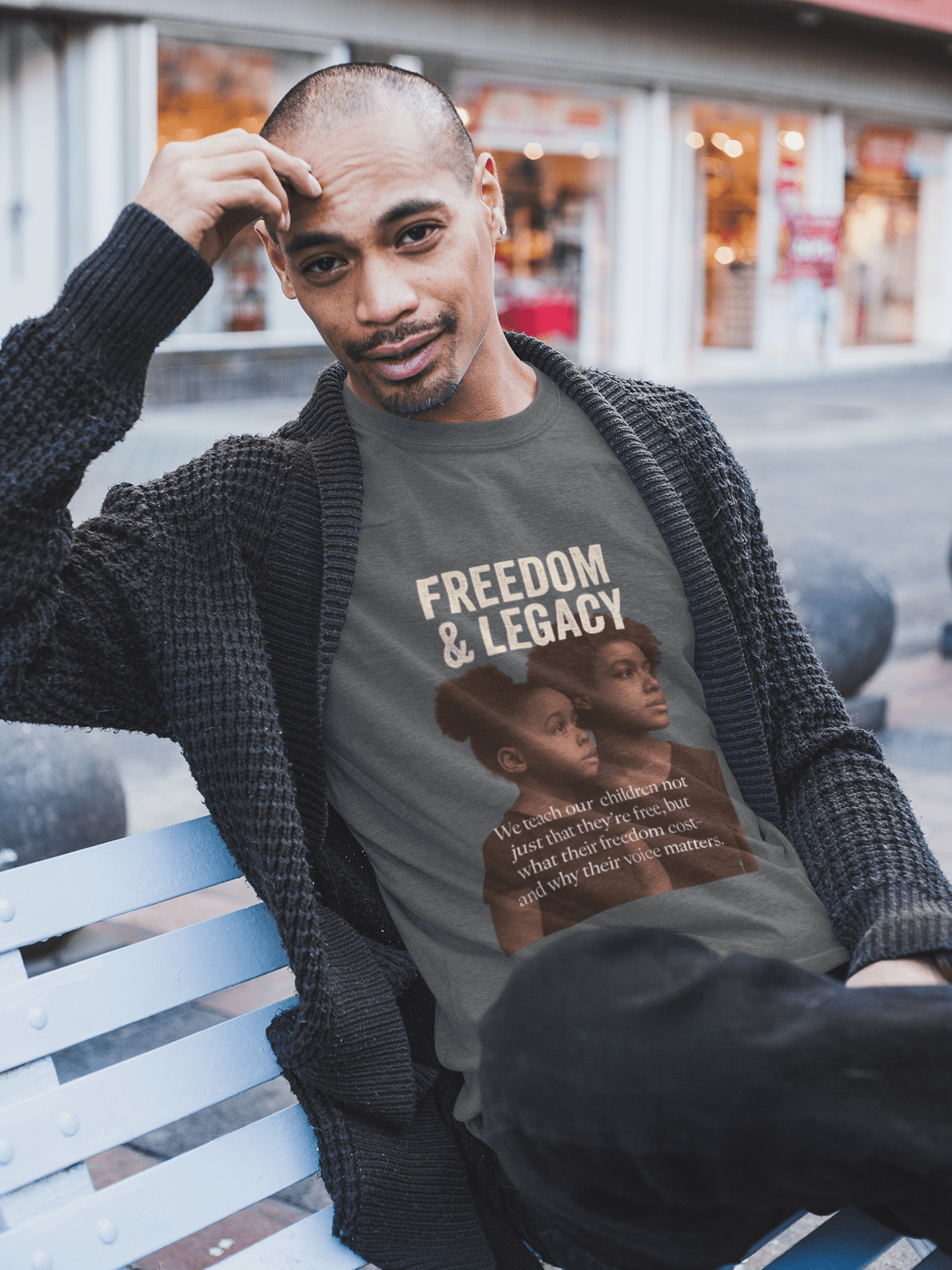 Mother and Daughter Unisex Long Sleeve Tee - Freedom and Legacy Design - FarewellMNG Brand Clothing