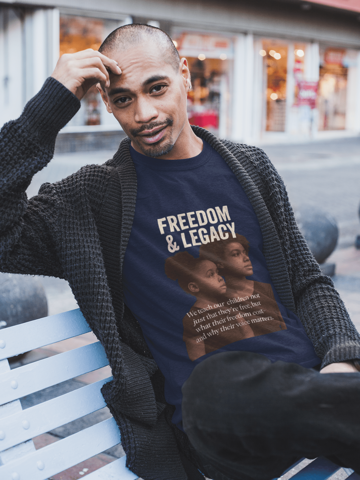 Mother and Daughter Unisex Long Sleeve Tee - Freedom and Legacy Design - FarewellMNG Brand Clothing