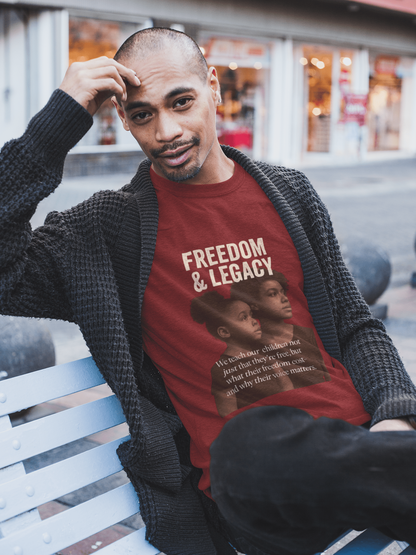 Mother and Daughter Unisex Long Sleeve Tee - Freedom and Legacy Design - FarewellMNG Brand Clothing