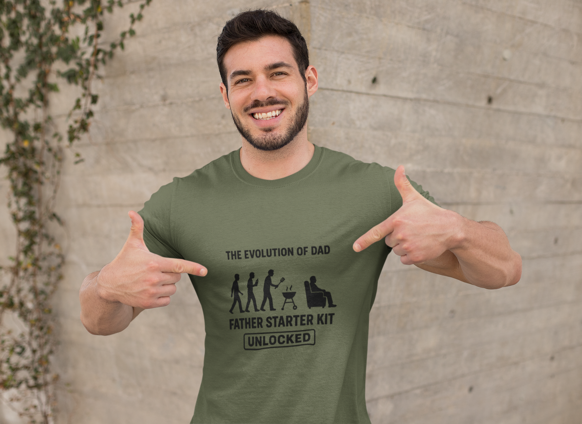 Legend of Dad: The Evolution Tee