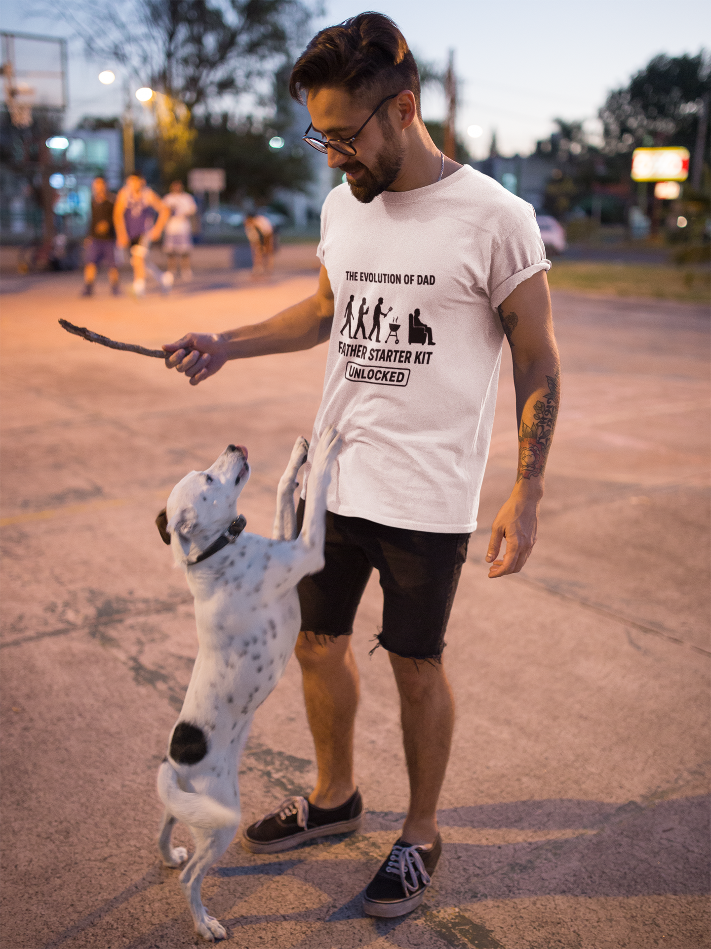 Legend of Dad: The Evolution Tee