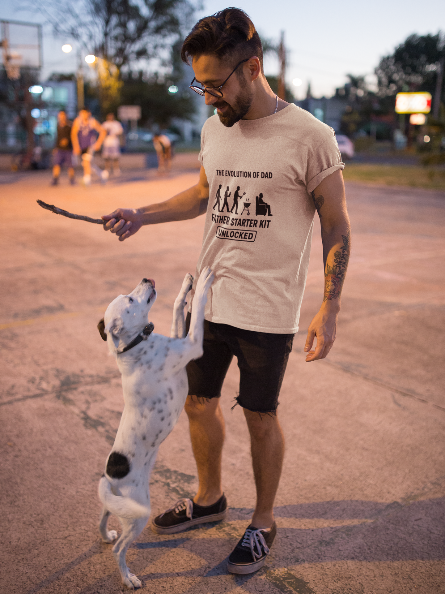 Legend of Dad: The Evolution Tee