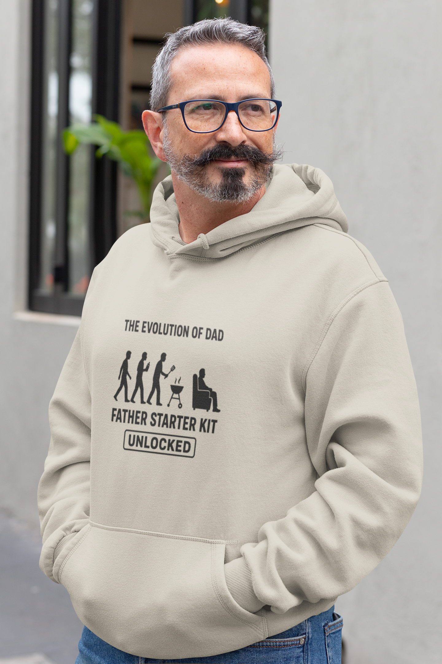 Fatherhood: The Evolution Premium Hoodie