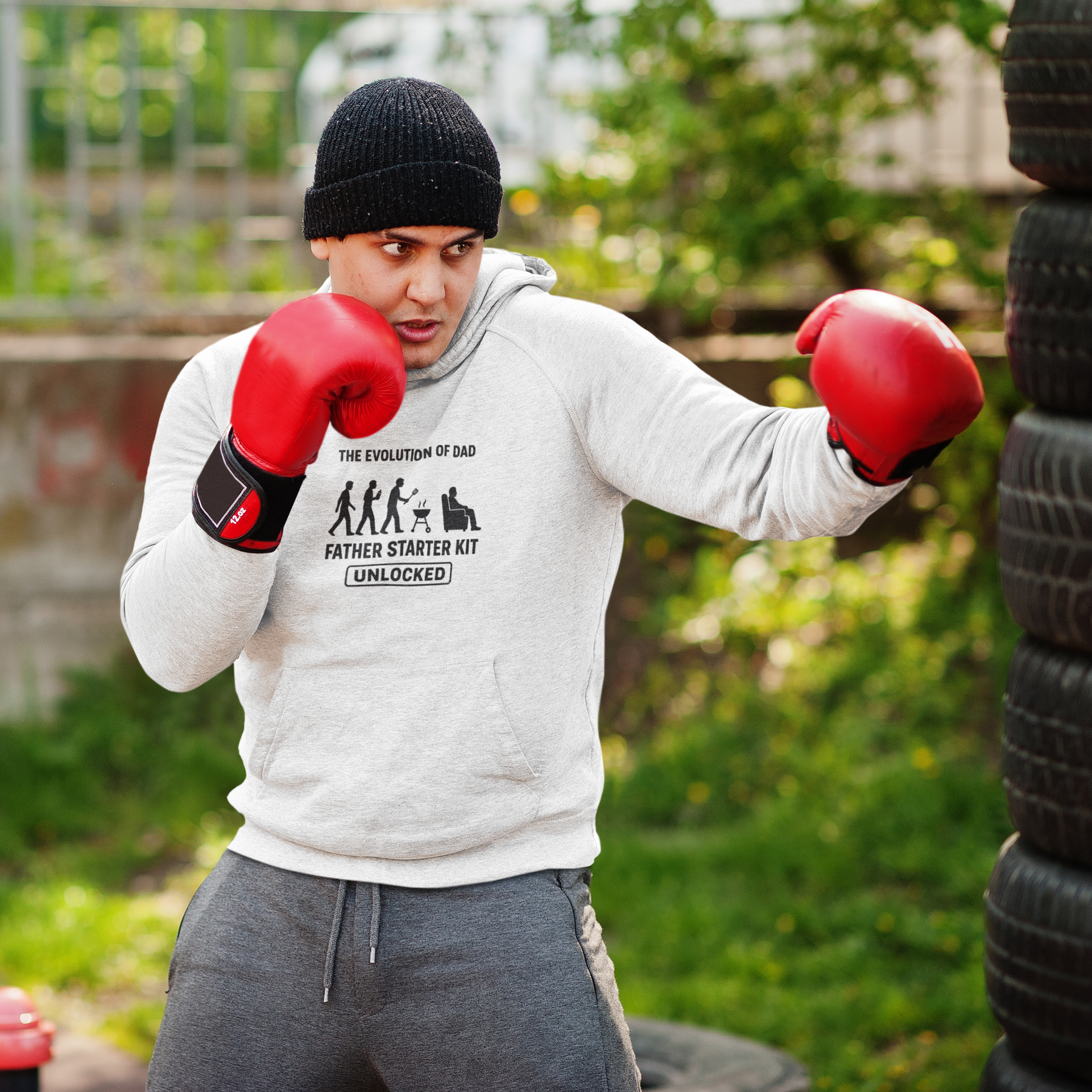 Fatherhood: The Evolution Premium Hoodie