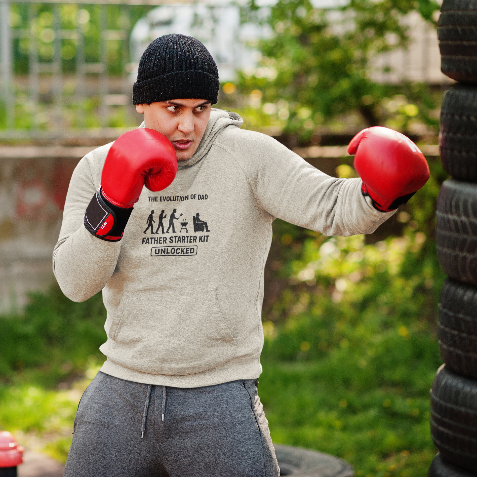 Fatherhood: The Evolution Premium Hoodie