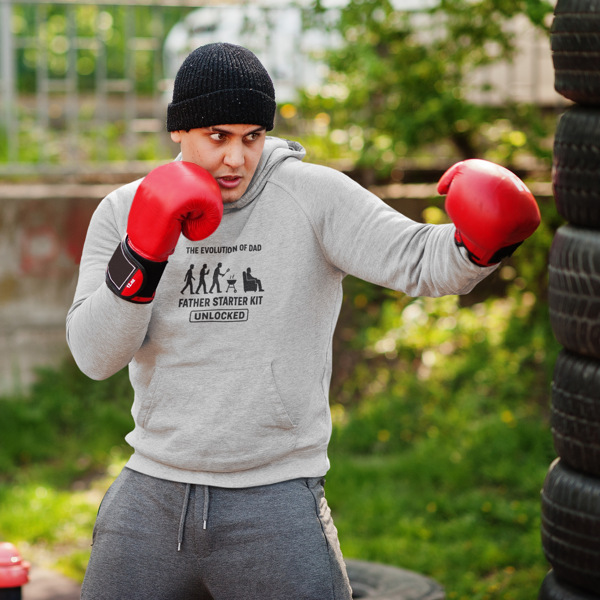 Fatherhood: The Evolution Premium Hoodie