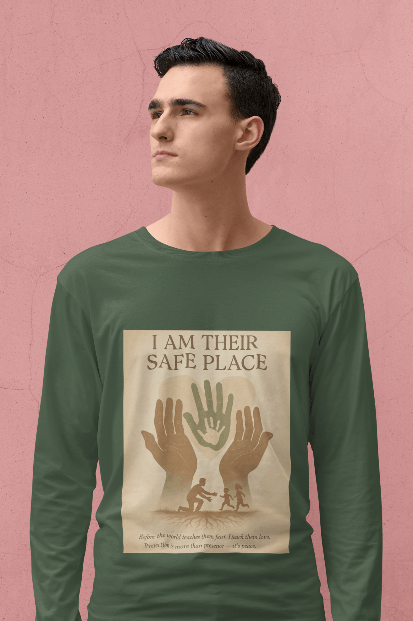 Safe Place Long Sleeve - FarewellMNG Brand Clothing