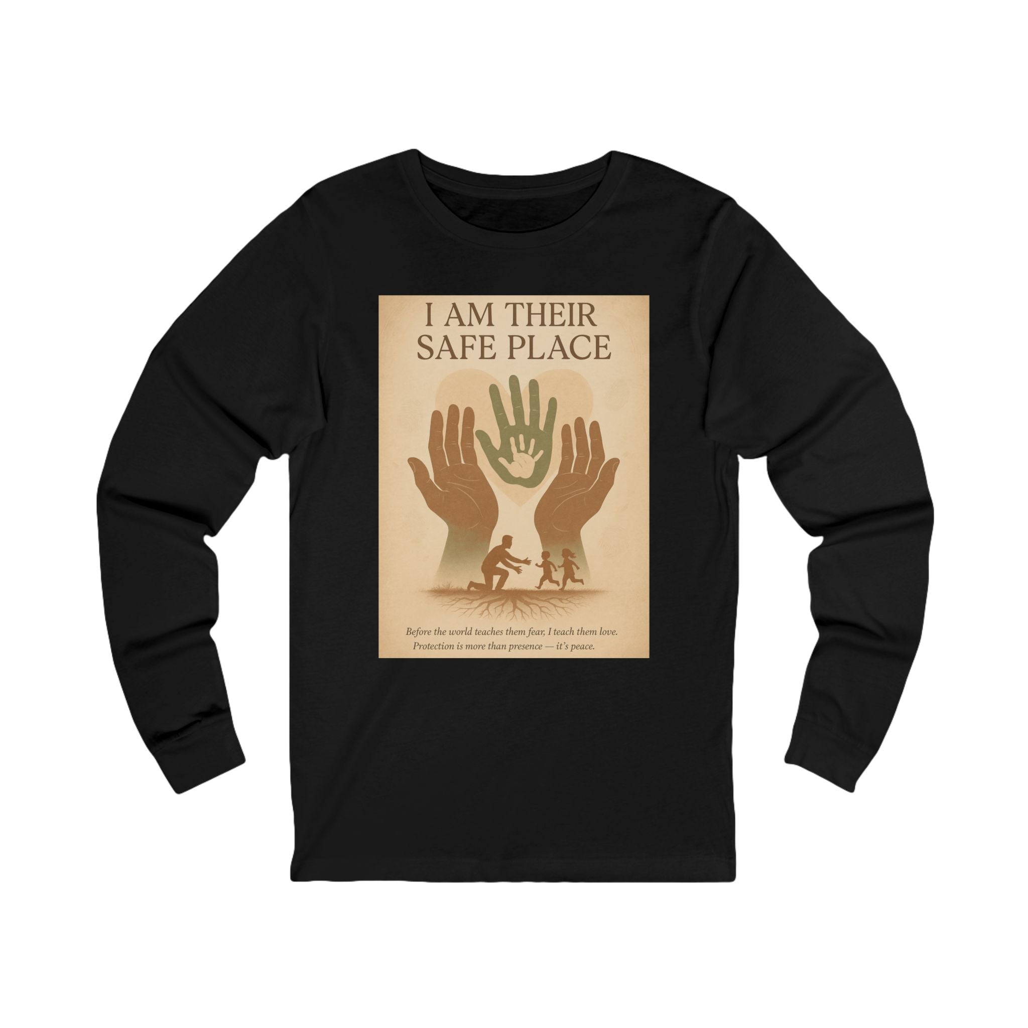 Safe Place Long Sleeve - FarewellMNG Brand Clothing