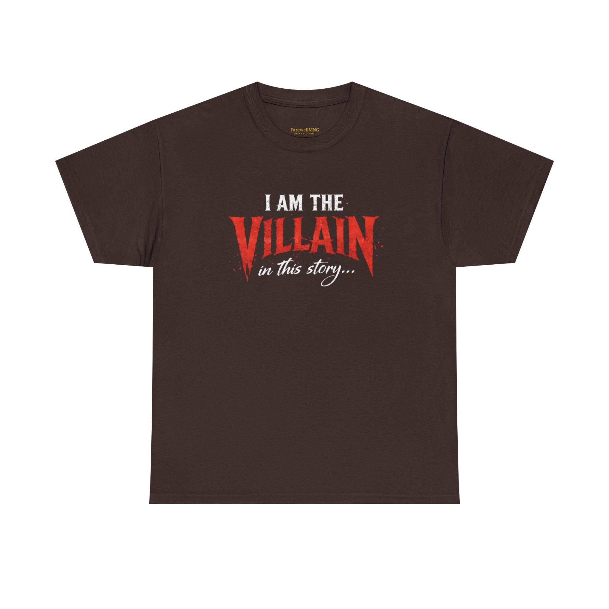 "I Am the Villain in This Story" Couple T-Shirt — Matching Graphic Tee for Partners