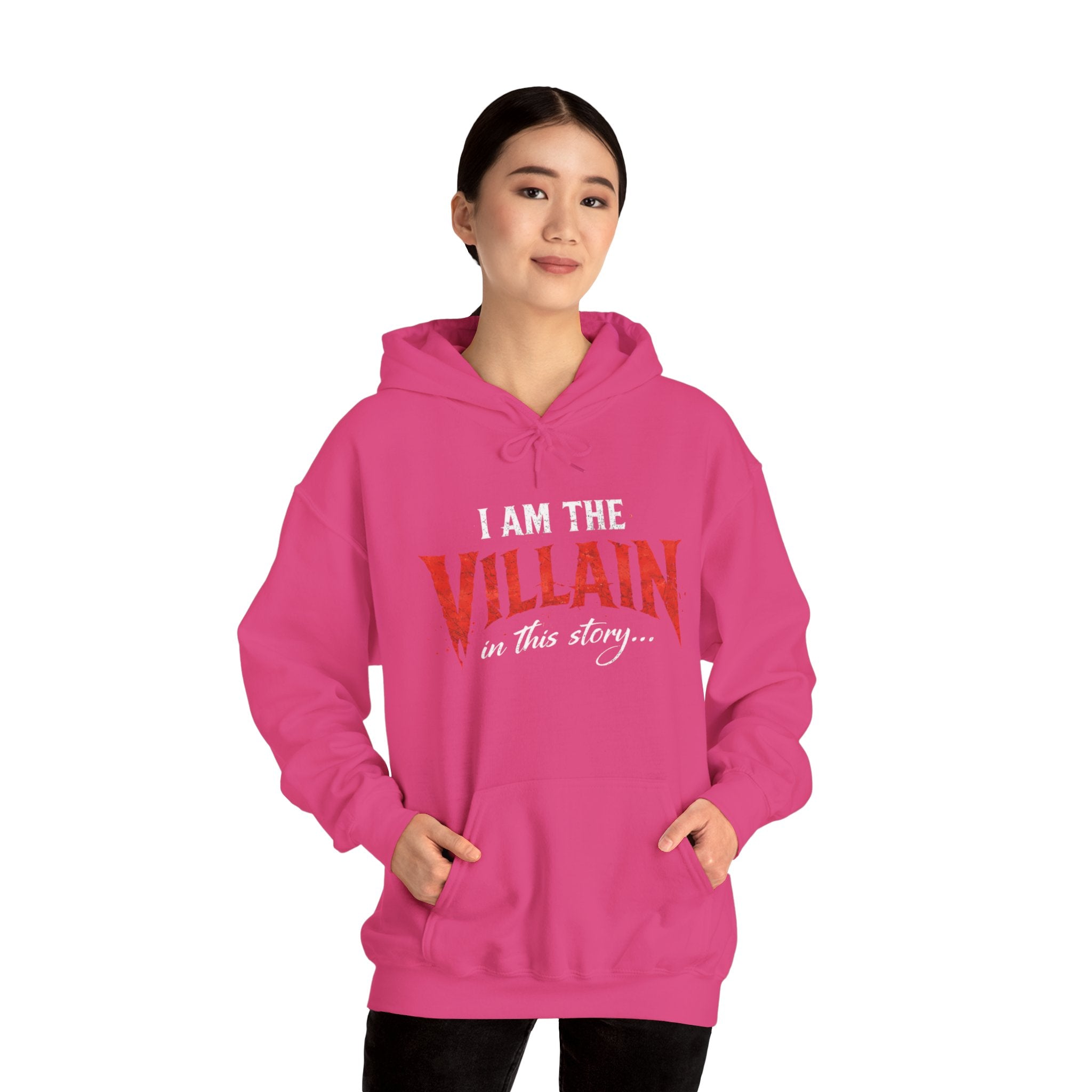 "I Am the Villain in This Story" Couple Hoodie — Matching Partner Sweatshirt