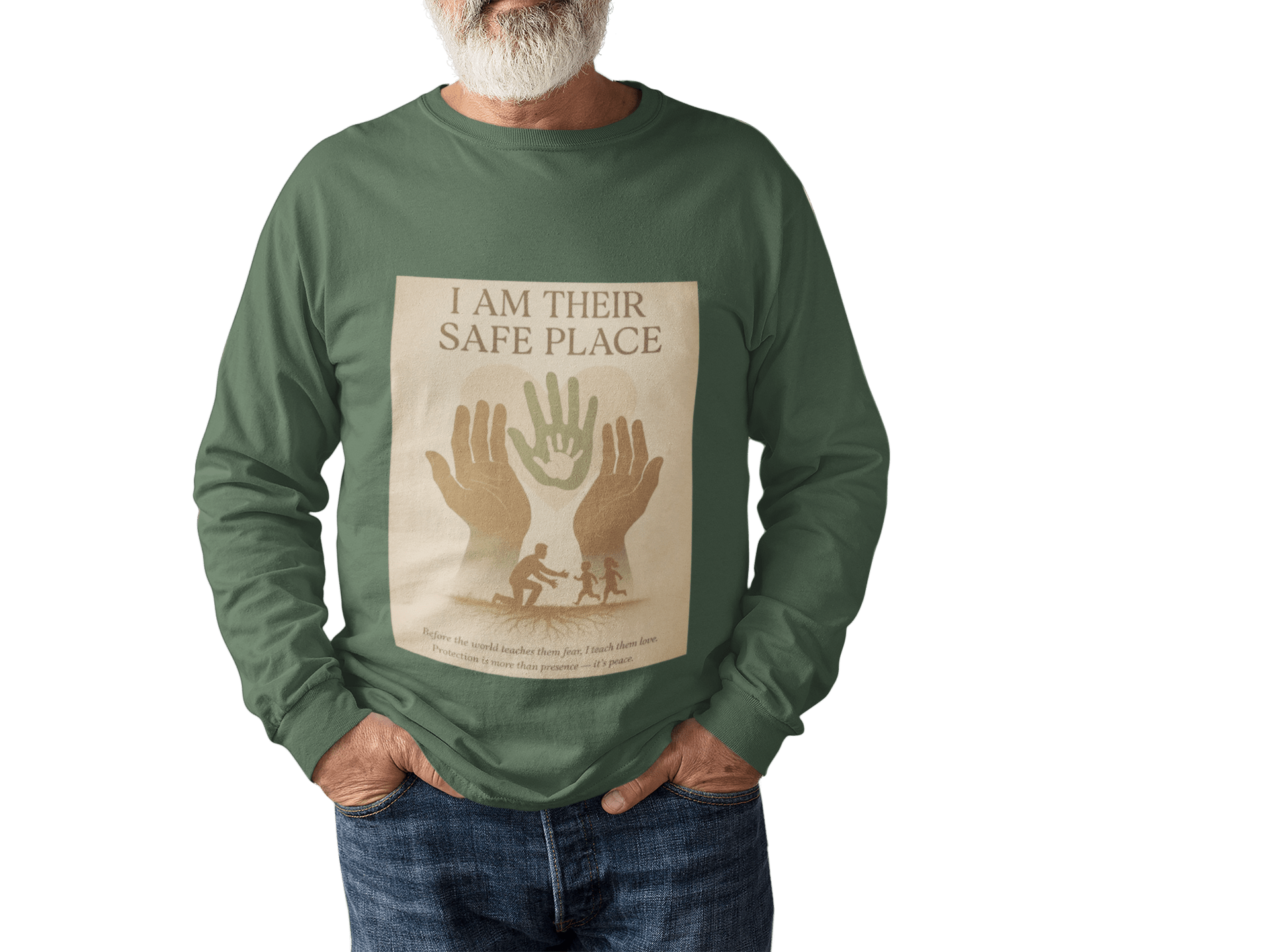 Safe Place Long Sleeve - FarewellMNG Brand Clothing