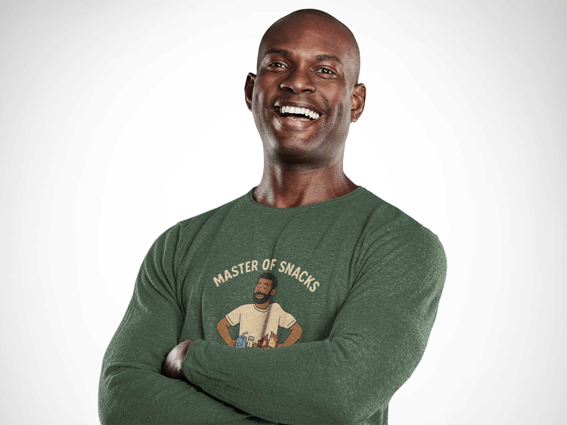 Master of Snacks Long Sleeve Tee - FarewellMNG Brand Clothing