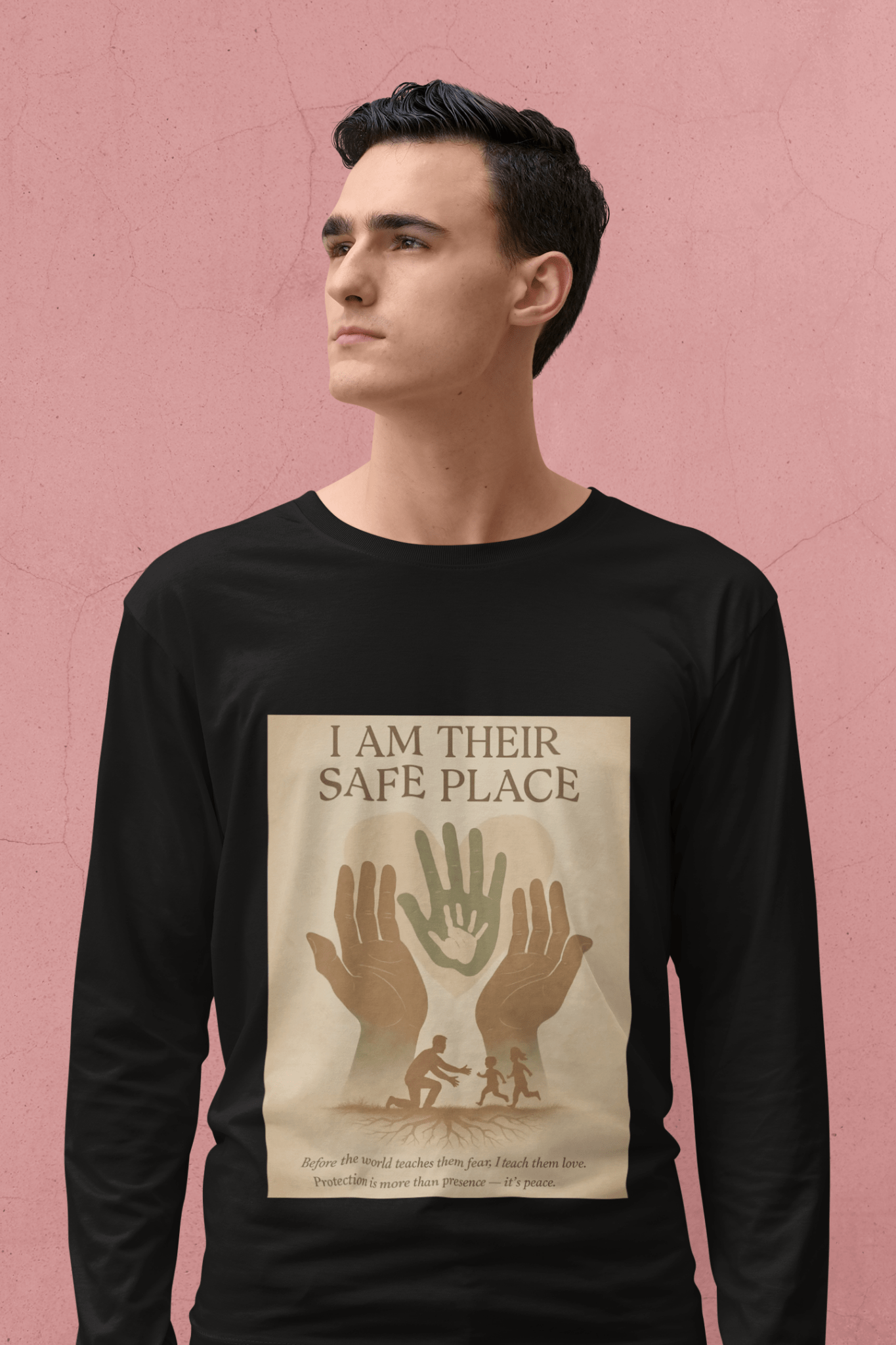 Safe Place Long Sleeve - FarewellMNG Brand Clothing