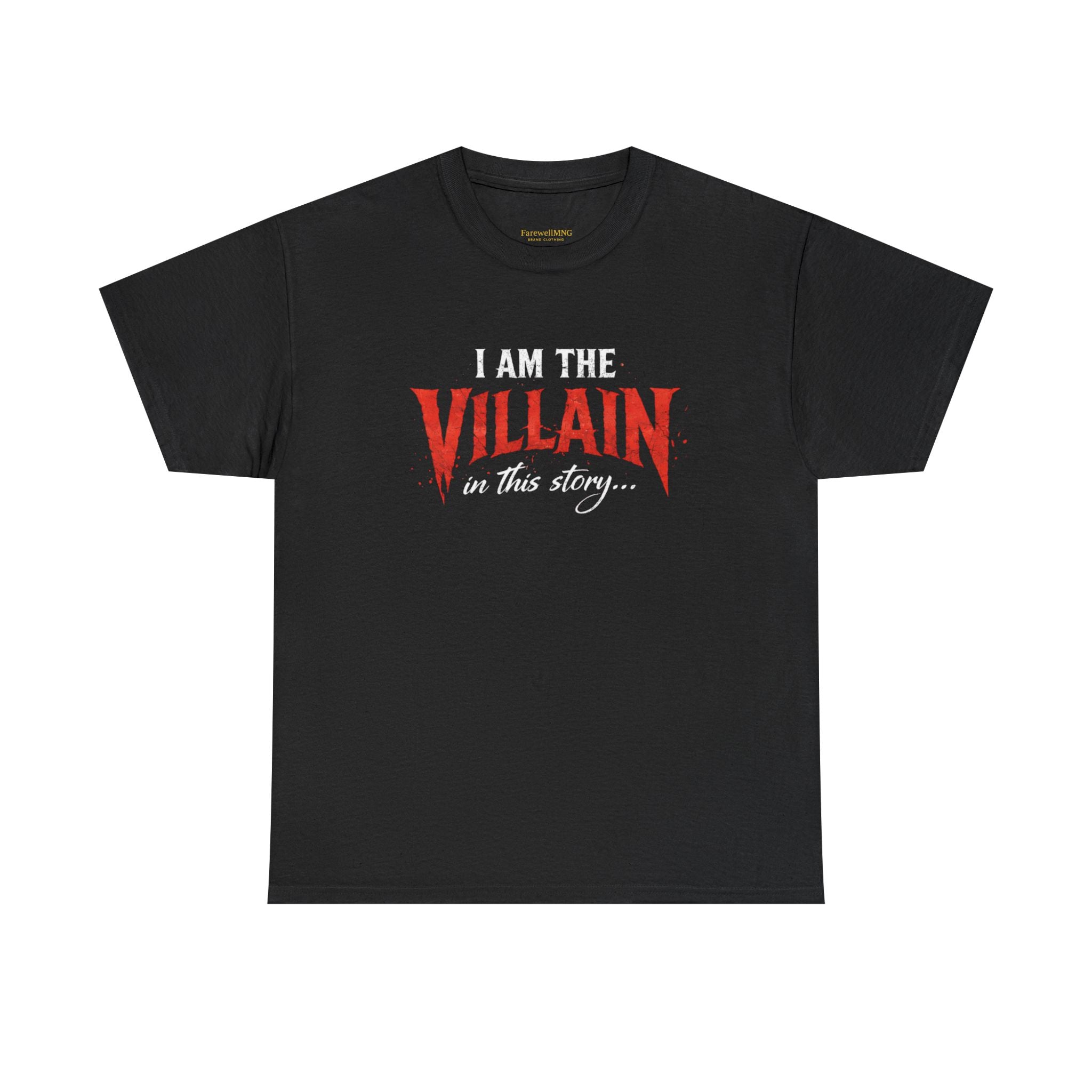 "I Am the Villain in This Story" Couple T-Shirt — Matching Graphic Tee for Partners