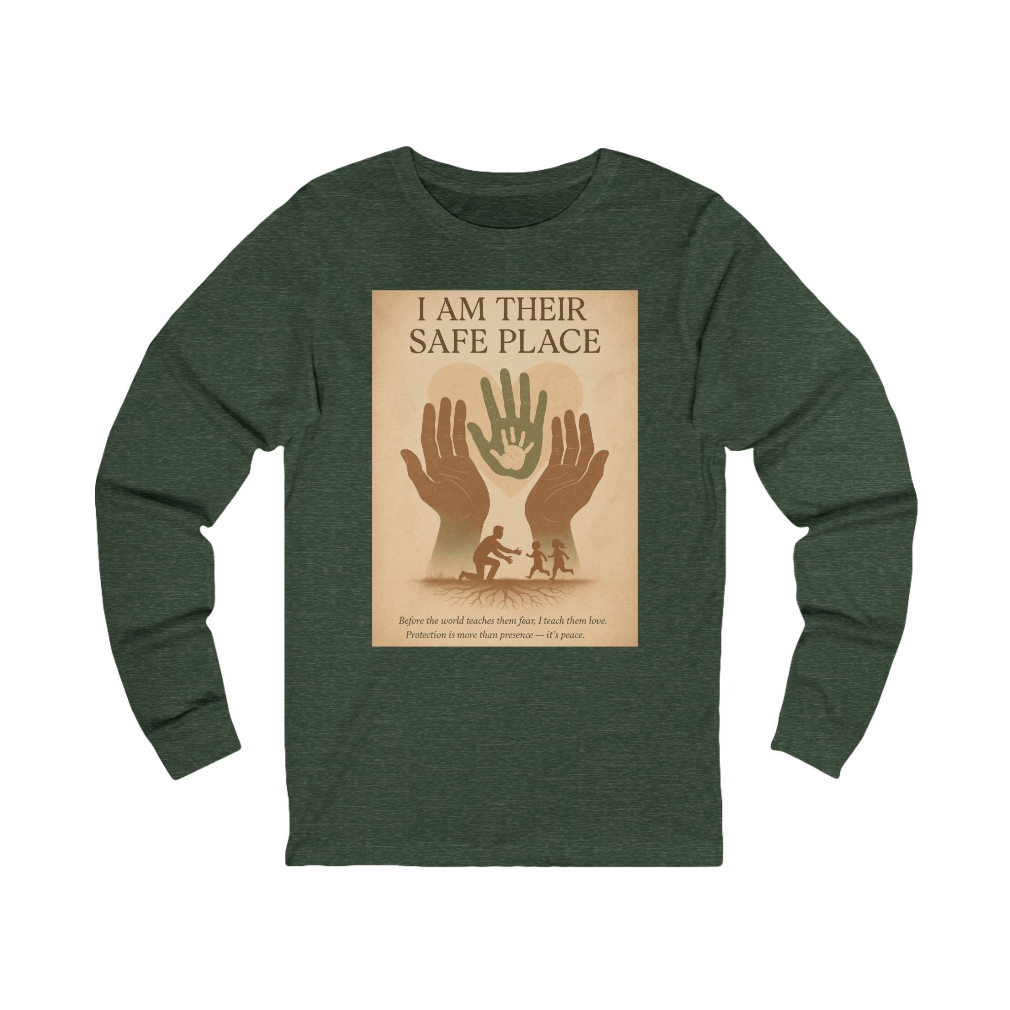 Safe Place Long Sleeve - FarewellMNG Brand Clothing