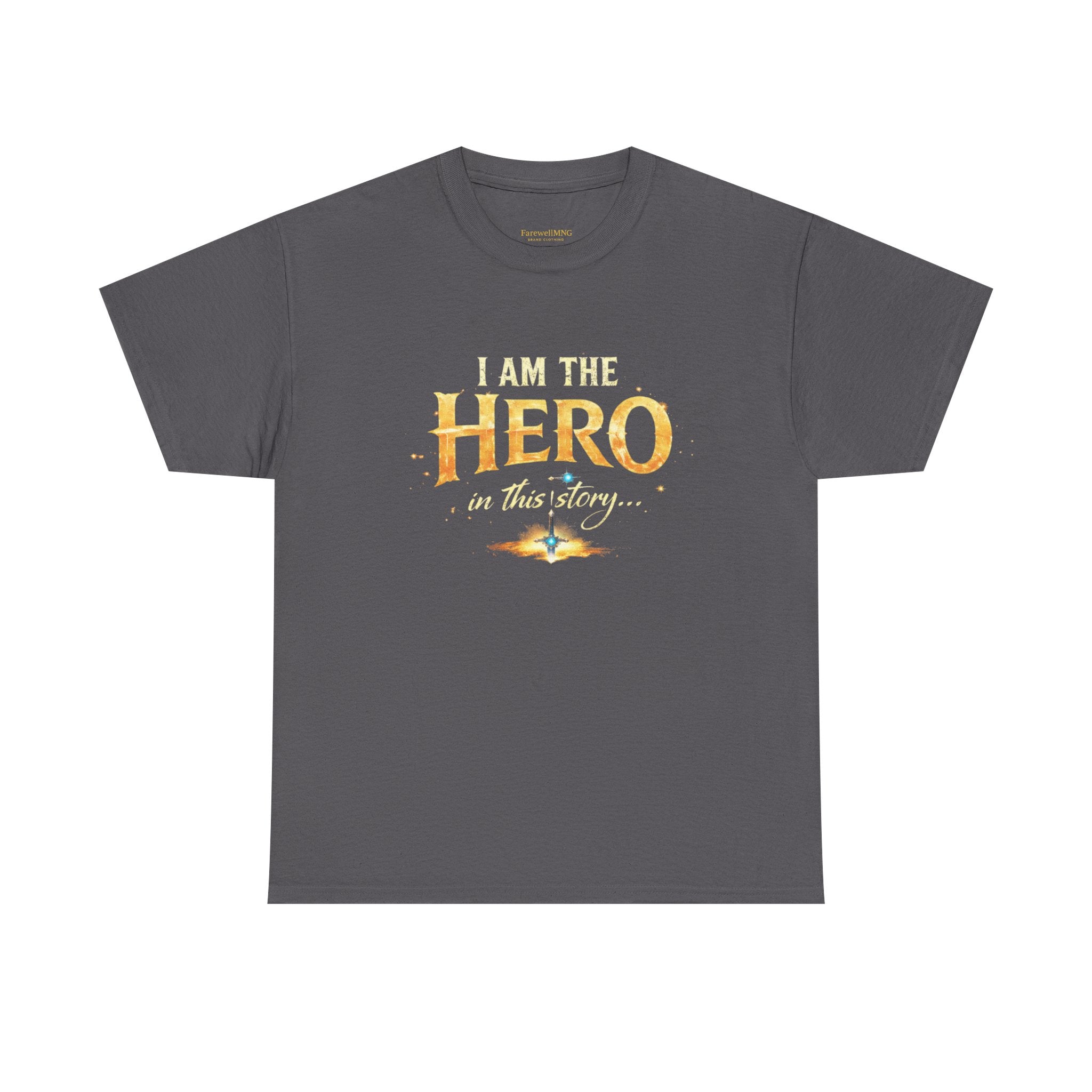 "I am the Hero of This Story" Couple T-Shirt — Matching His & Hers Tee