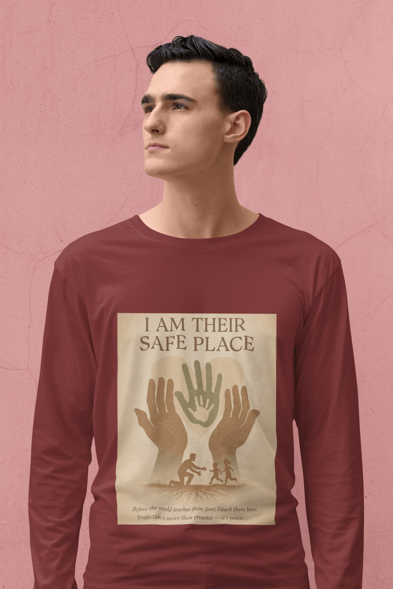 Safe Place Long Sleeve - FarewellMNG Brand Clothing