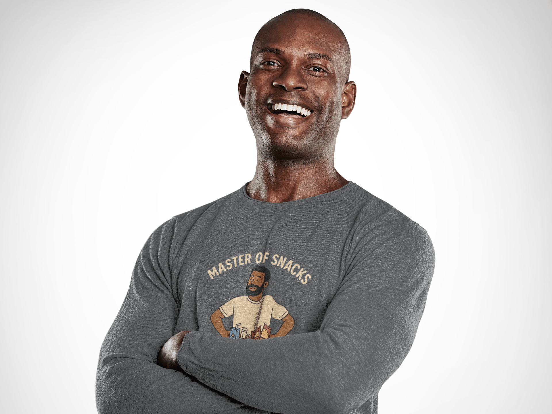 Master of Snacks Long Sleeve Tee - FarewellMNG Brand Clothing