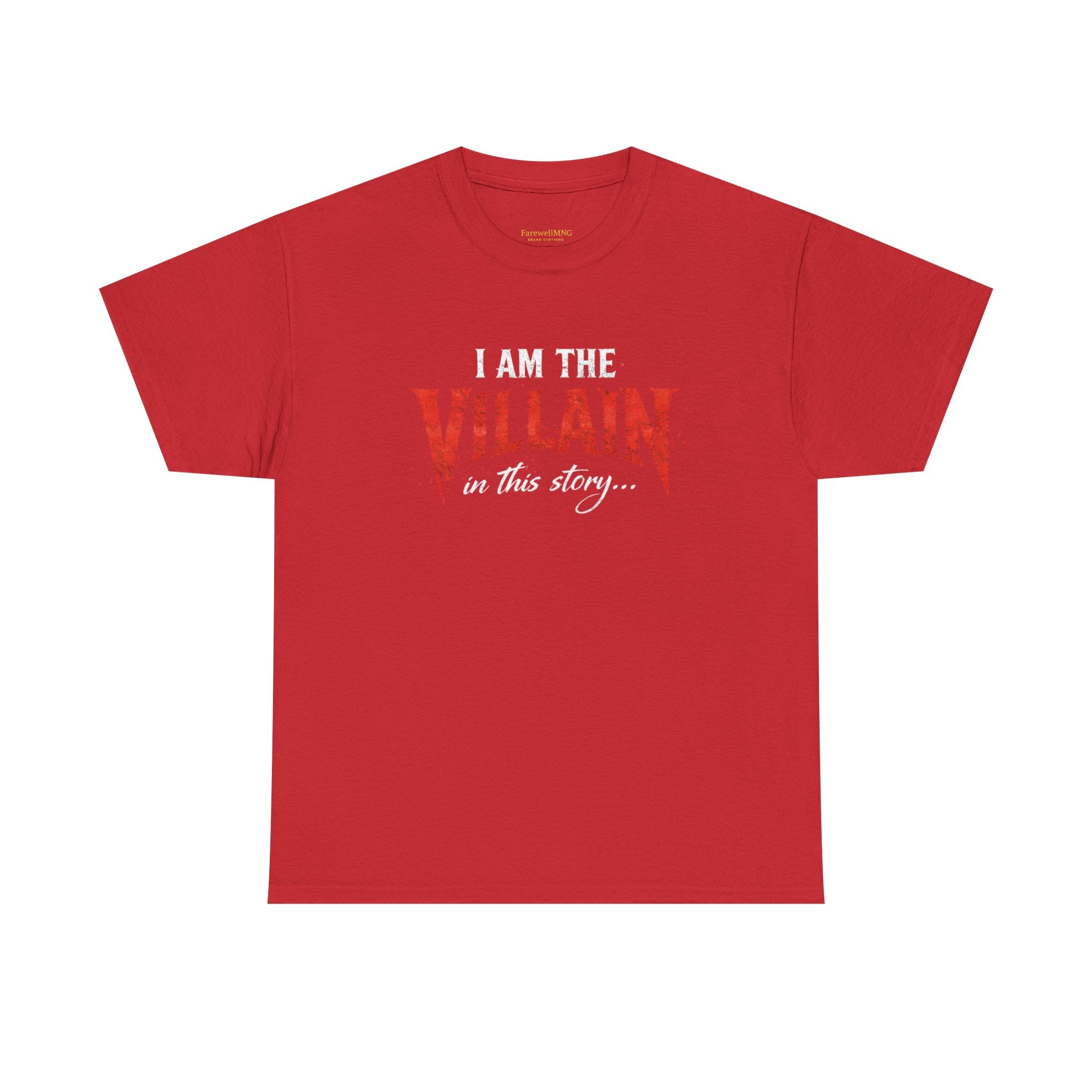 "I Am the Villain in This Story" Couple T-Shirt — Matching Graphic Tee for Partners