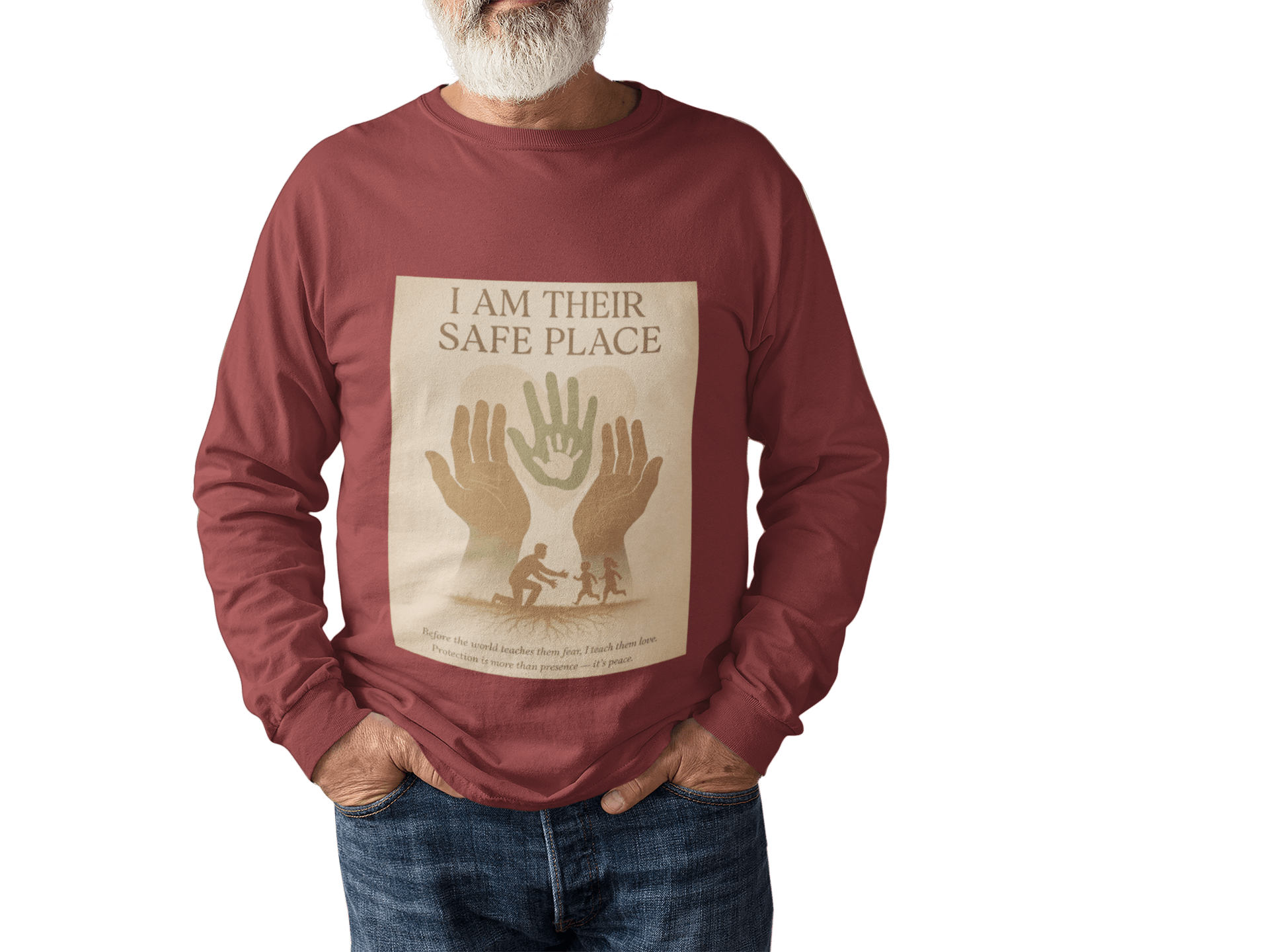 Safe Place Long Sleeve - FarewellMNG Brand Clothing