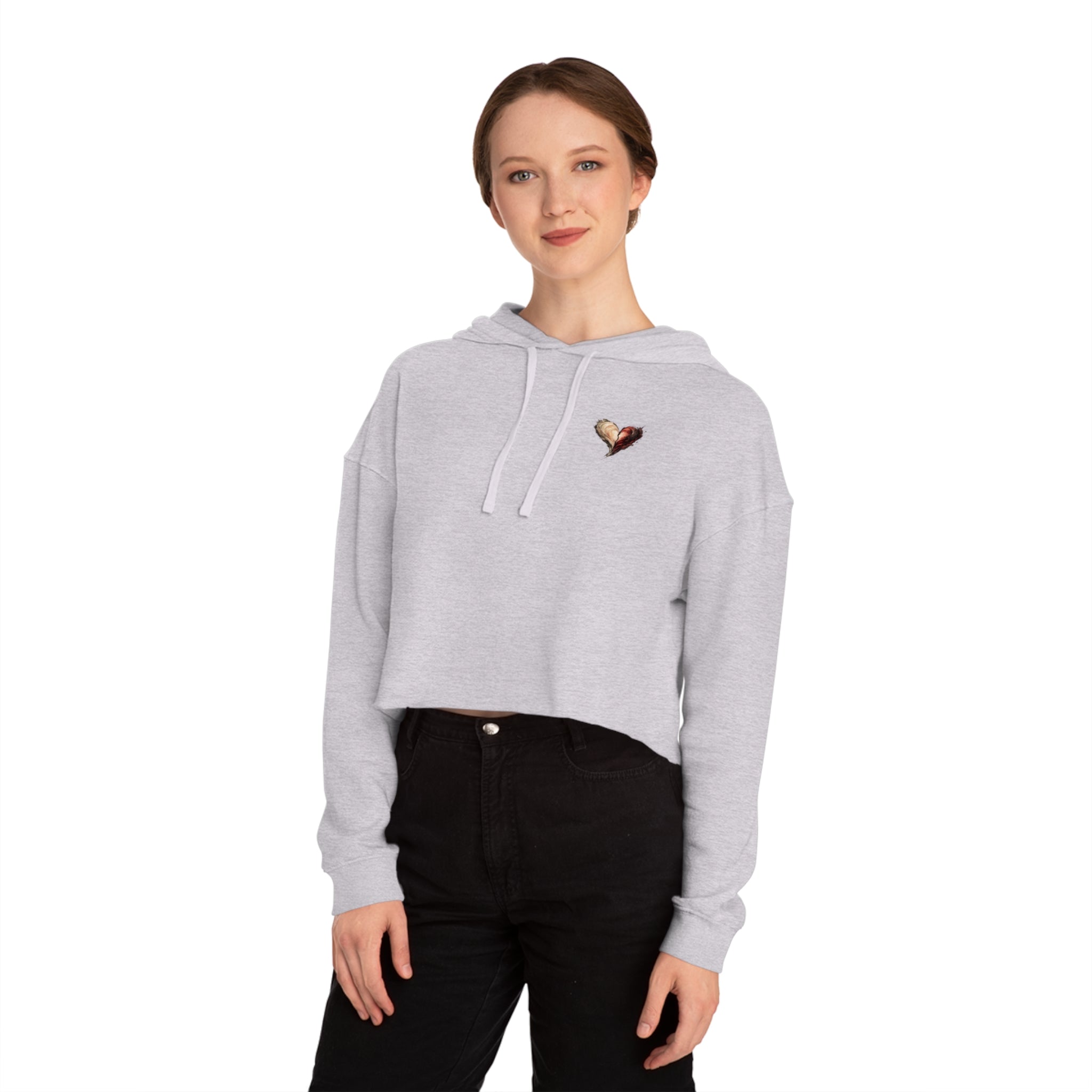 Love Isn't Perfect Cropped Hoodie — Women's Cropped Sweatshirt