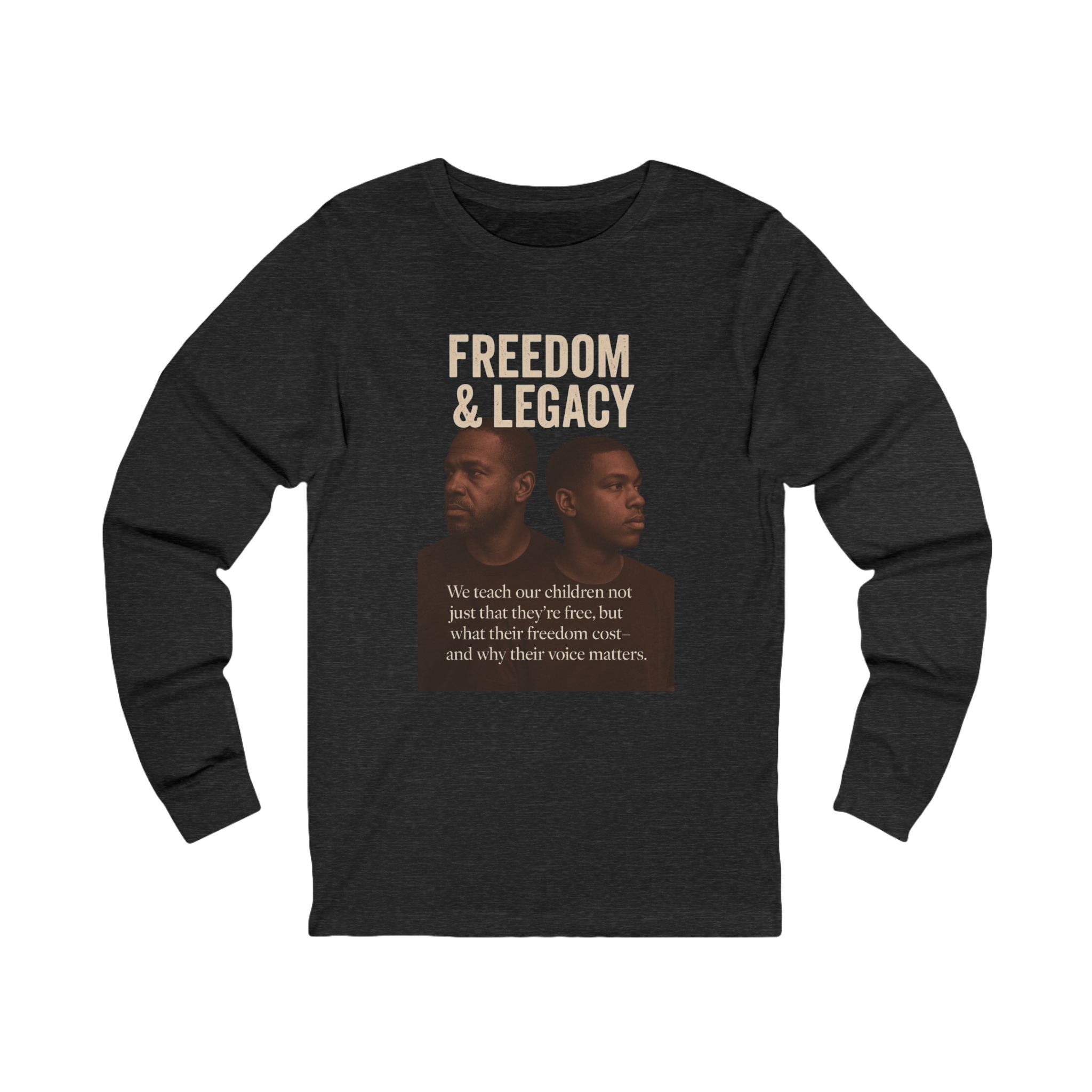 Father and Son Freedom Legacy Long Sleeve Tee - FarewellMNG Brand Clothing