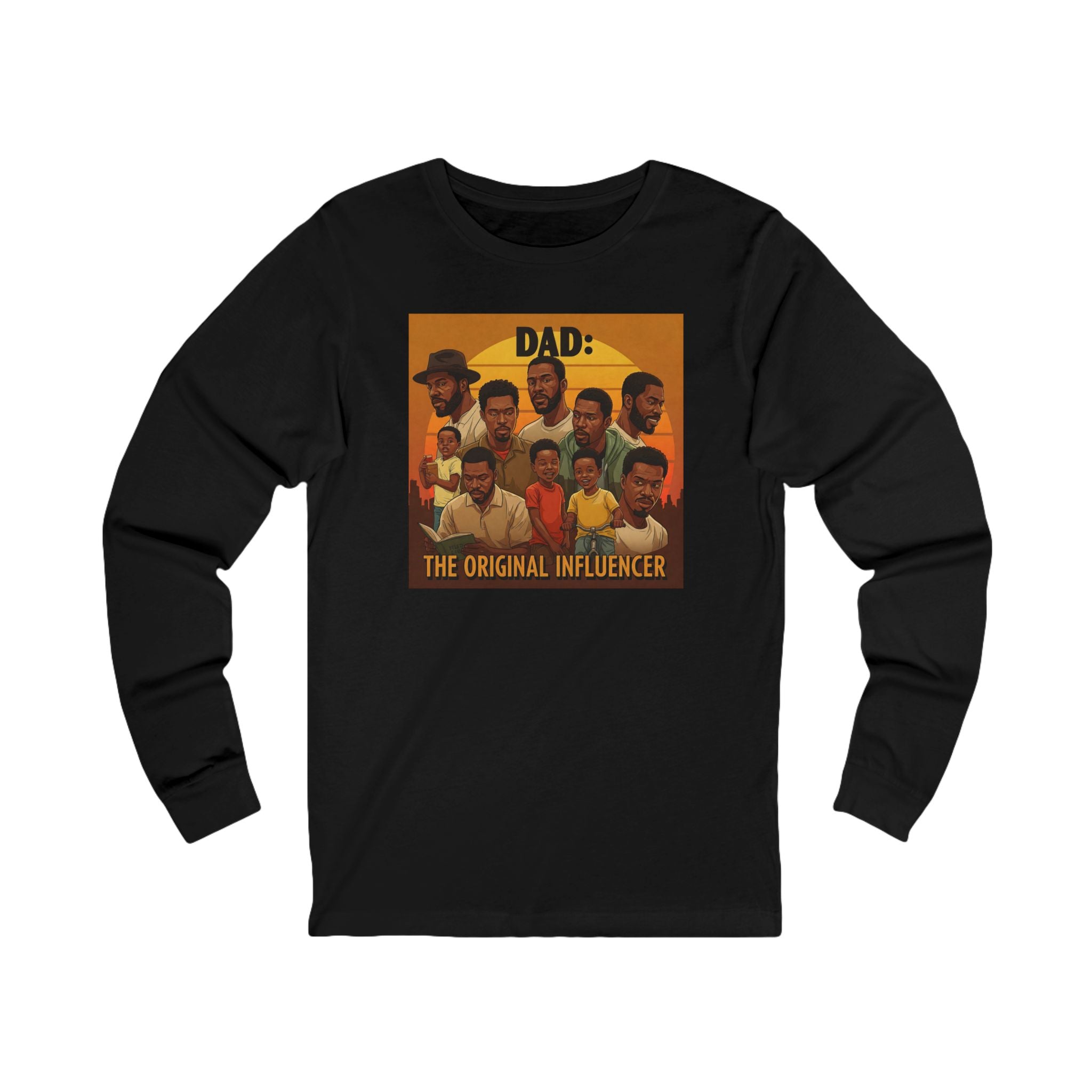 Dad: The Original Influencer Long Sleeve - FarewellMNG Brand Clothing