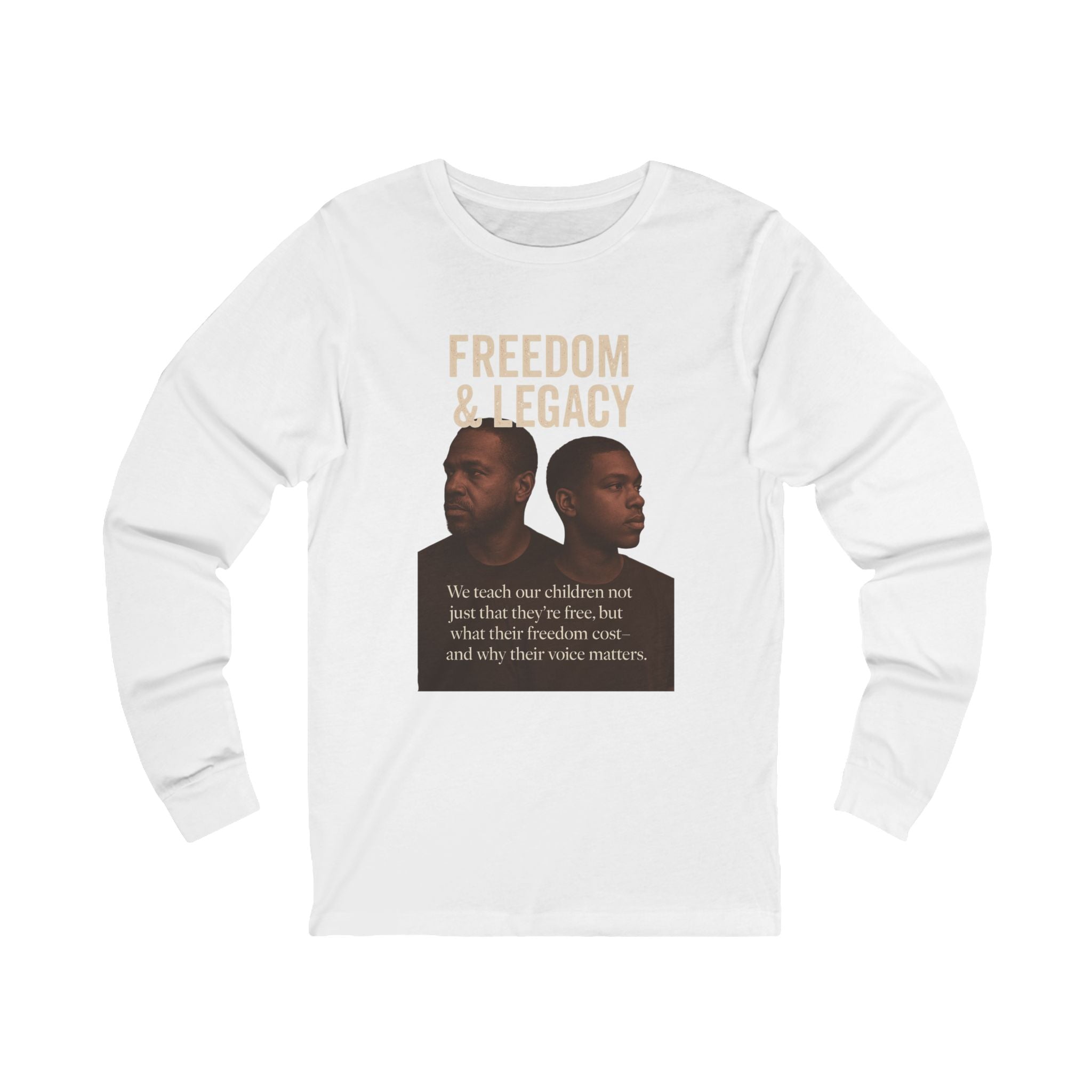Father and Son Freedom Legacy Long Sleeve Tee - FarewellMNG Brand Clothing